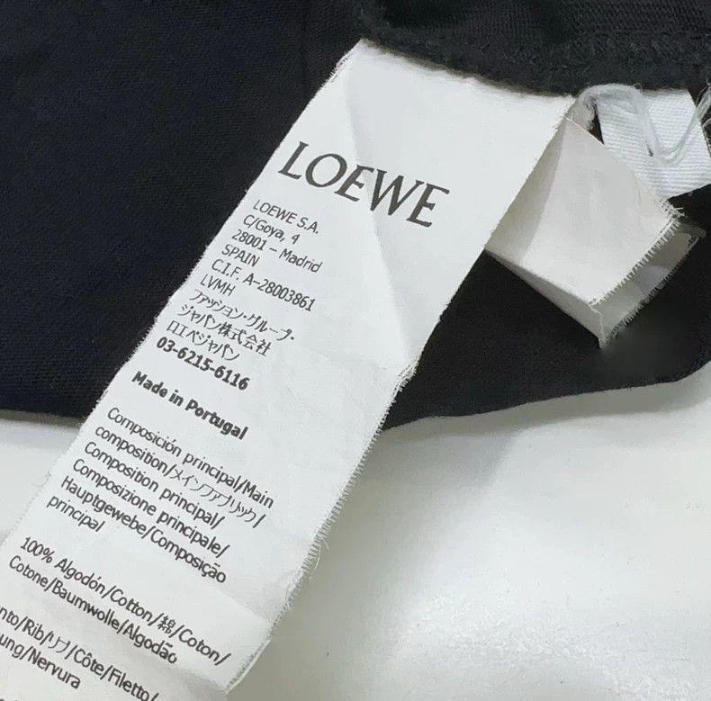 Loewe LOEWE Pixelated embroidery loose short sleeve T-shirt Size US L / EU 52-54 / 3 - 8 Thumbnail