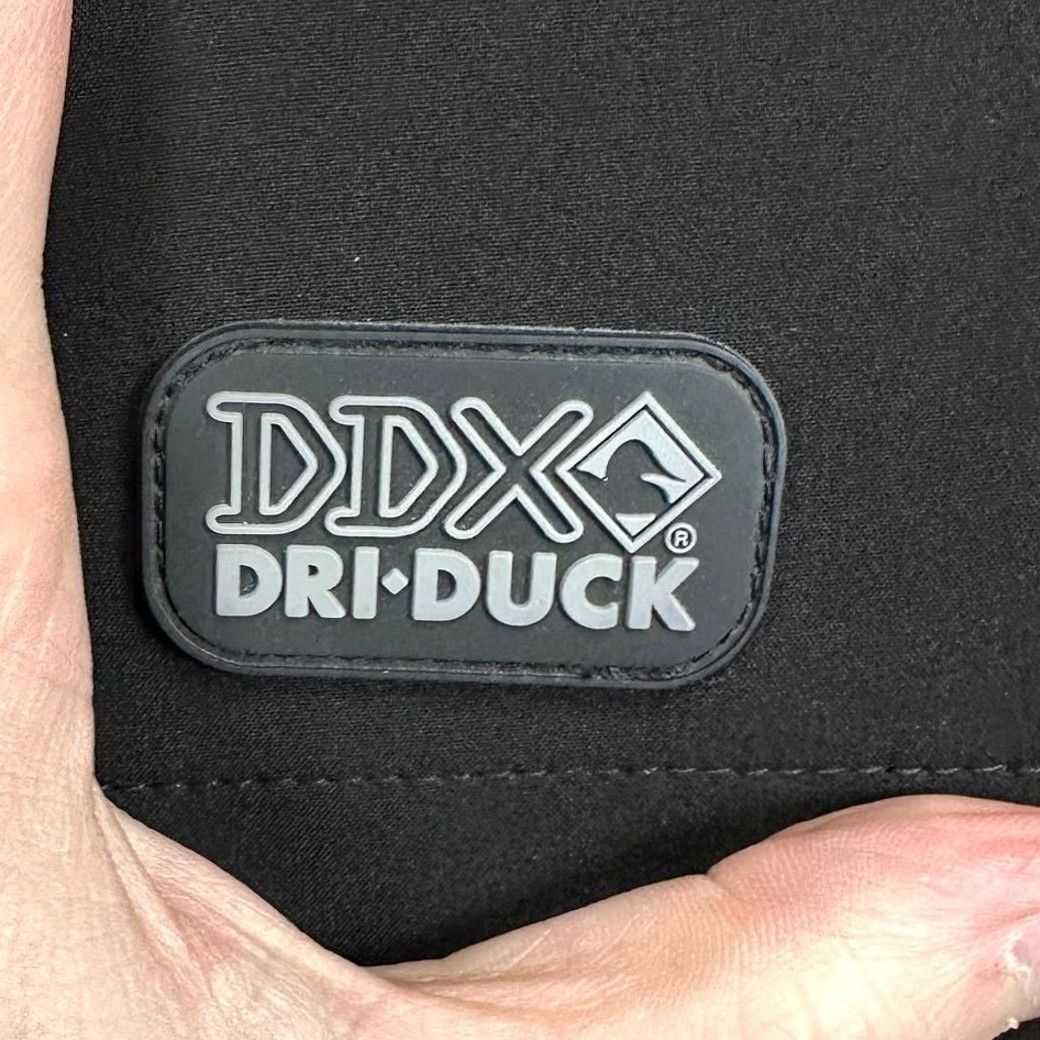 Vintage DDX Full Zip Jacket Men 2XL Black Fleece Lined Softshell Stretch Outdoor Walking Shirt Jacket Mens XLT Size US XXL / EU 58 / 5 - 4 Thumbnail