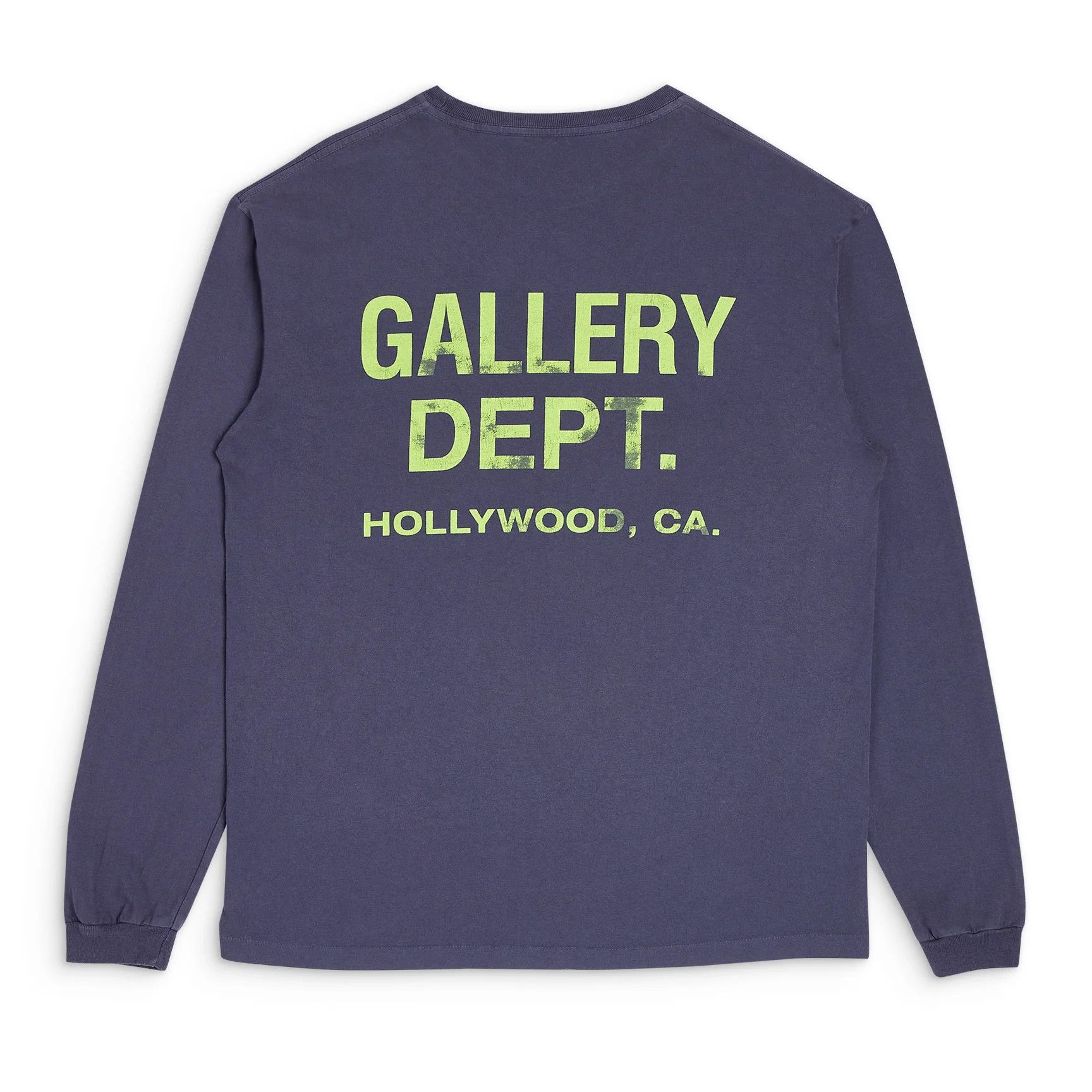 Gallery Dept. o1mle0725 Gallery Dept Souvenir L/S T-Shirt in Navy Blue Size US XS / EU 42 / 0 - 2 Thumbnail