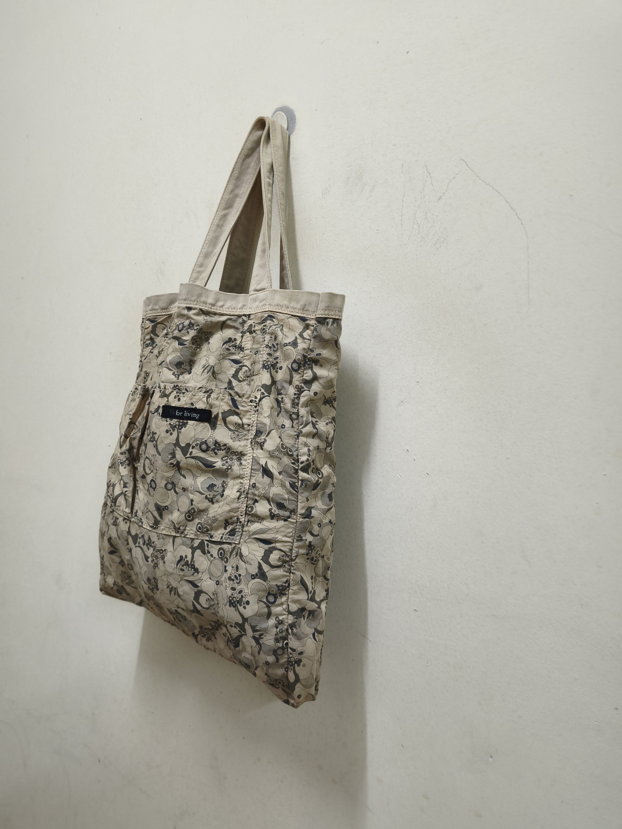 Yohji Yamamoto Yohji Yamamoto Y's for living canvas tote bag Size ONE SIZE - 6 Thumbnail