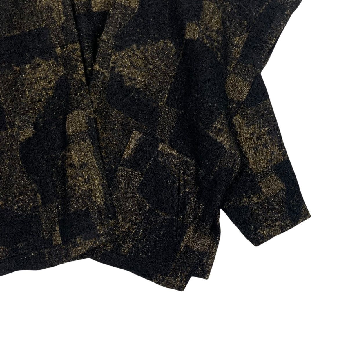 Issey Miyake Vintage 80s Issey Miyake Asymmetrical Wool Jacket Size US M / EU 48-50 / 2 - 4 Thumbnail