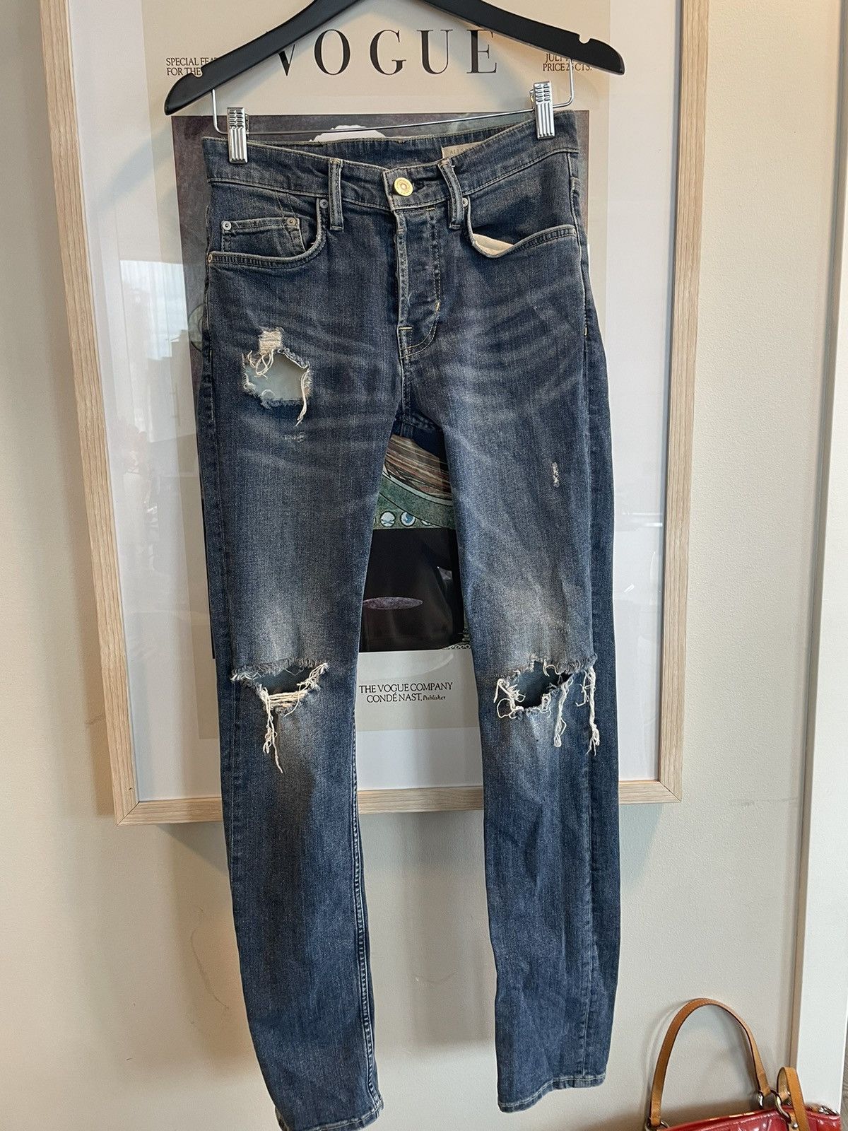 Allsaints Allsaints Distressed Cigarette Denim Size US 28 / EU 44 - 1 Thumbnail