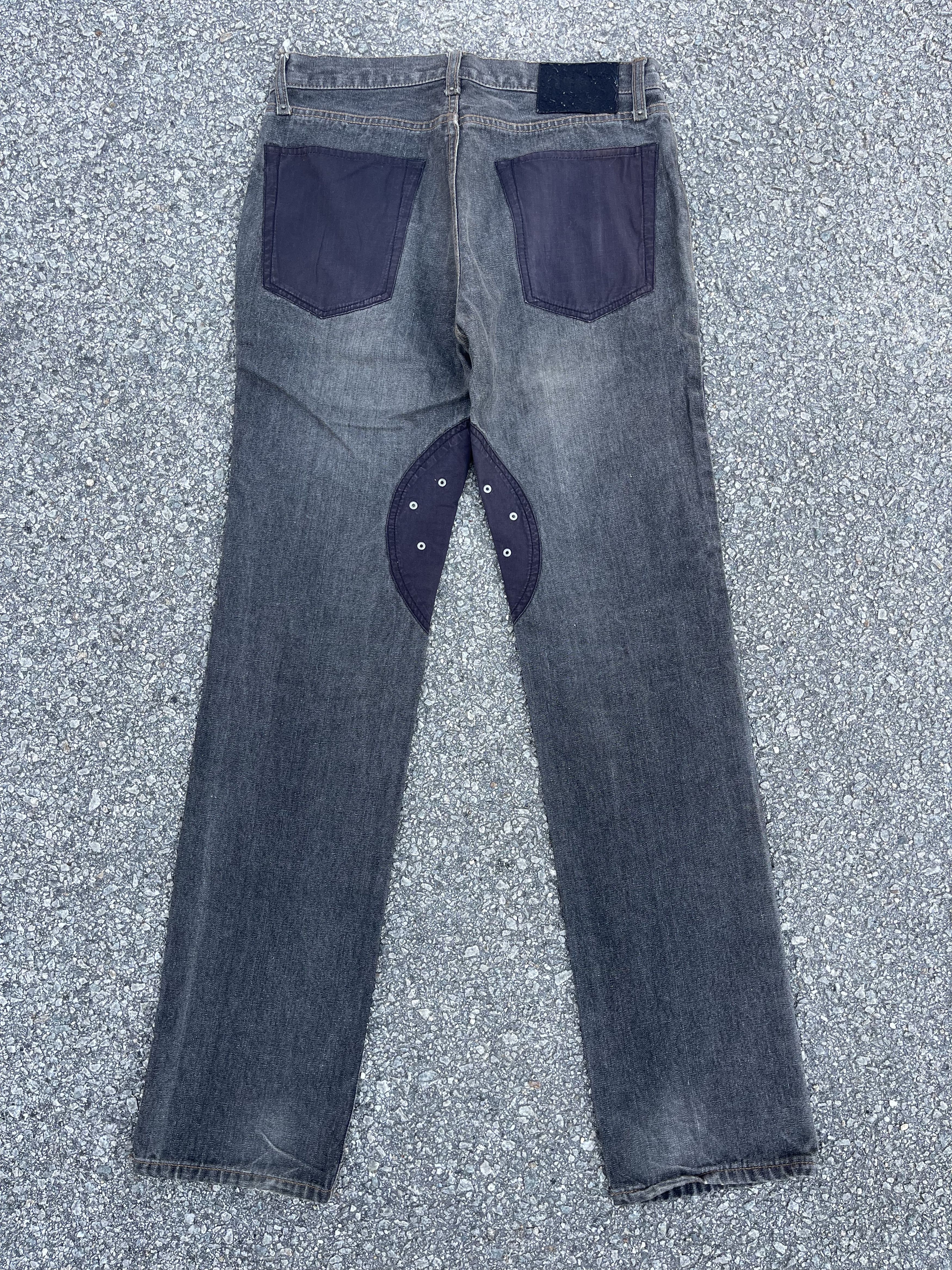 If Six Was Nine × Le Grande Bleu (L.G.B.) × PPFM Vintage PPFM Knee Pocket Faded Style Size US 30 / EU 46 - 14 Thumbnail