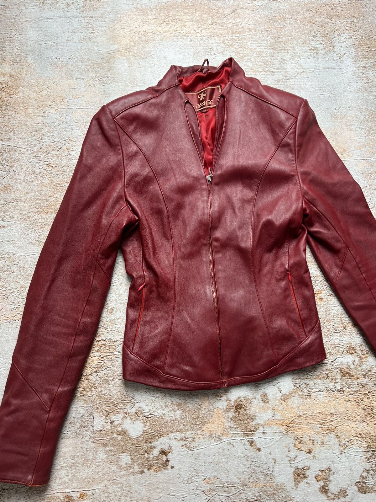 20471120 Vintage Japanese leather jacket Size S / US 4 / IT 40 - 2 Thumbnail