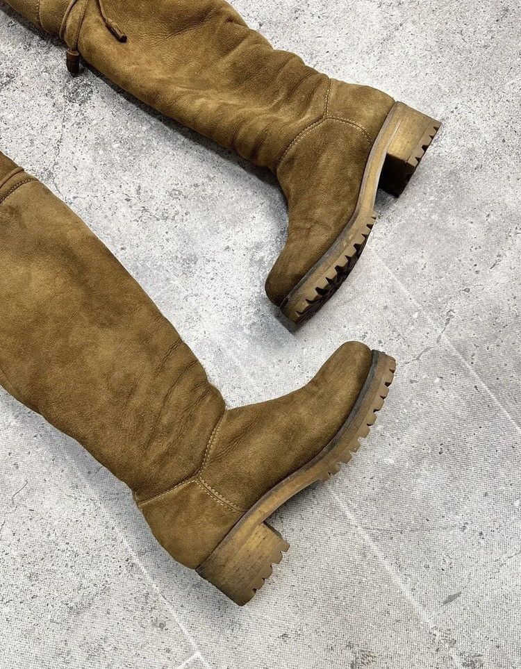 Genuine Leather × Moncler × Moncler Grenoble Vintage Leather Suede Boots High Luxury Moncler Size US 8 / EU 41 - 7 Thumbnail