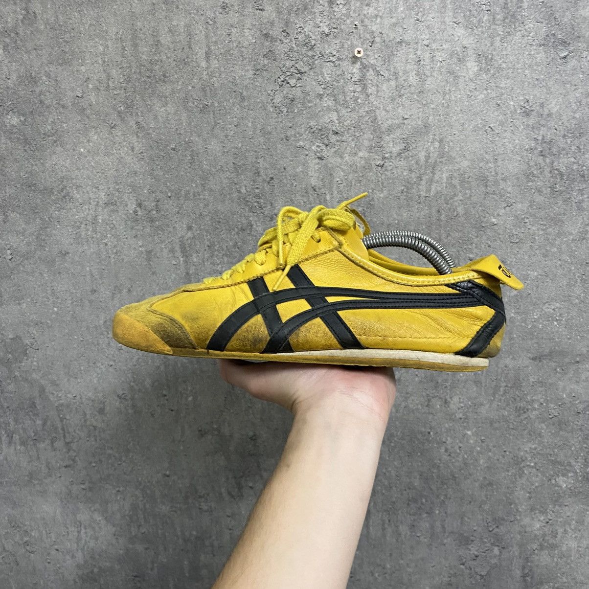 Asics RARE Vintage Asics Onitsuka Tiger Kill Bill Yellow Shoes Size US 8 / EU 41 - 4 Thumbnail