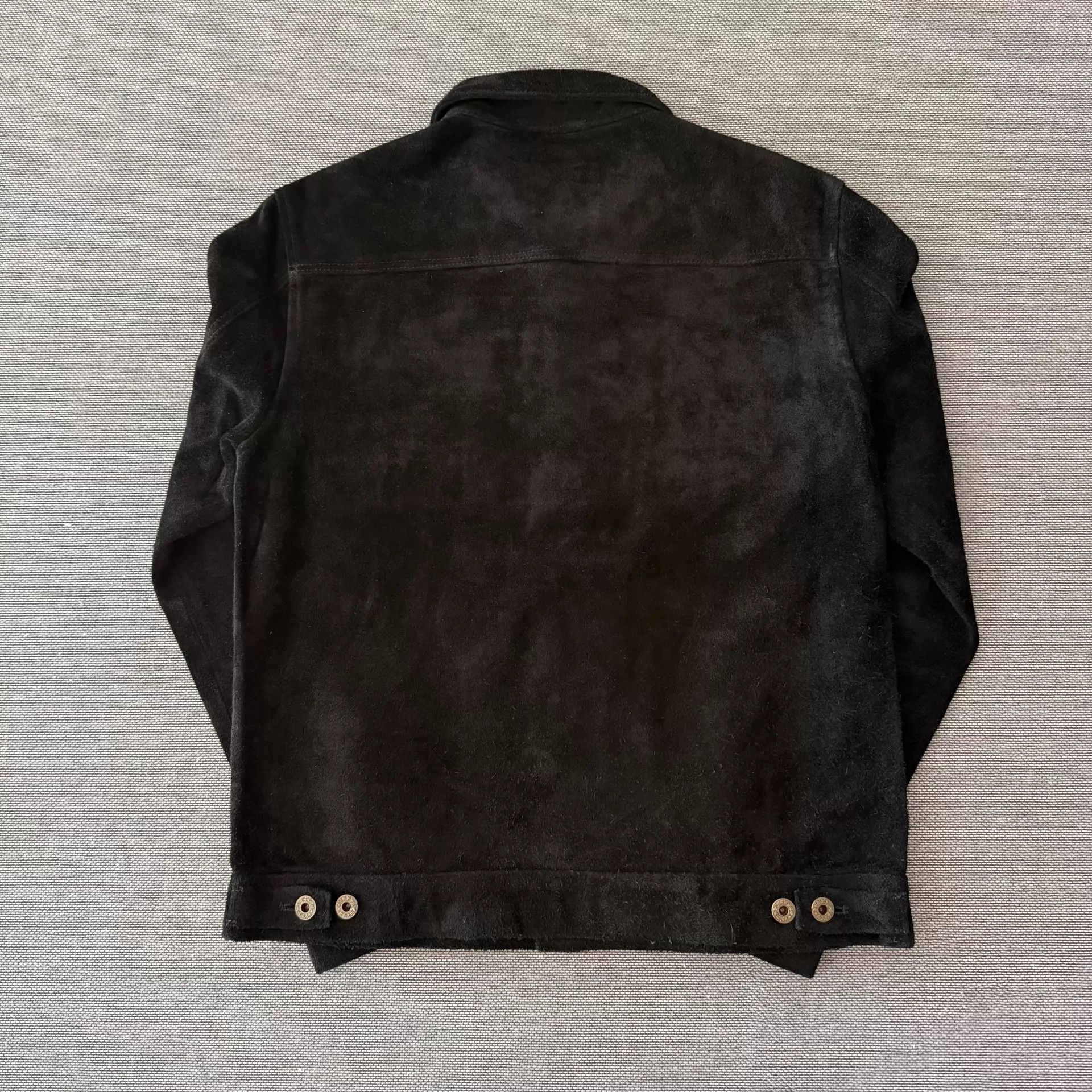 Y'2 Leather Y'2 Leather Black Nubuck Cowhide Type2 Jacket 40 Size US S / EU 44-46 / 1 - 2 Thumbnail