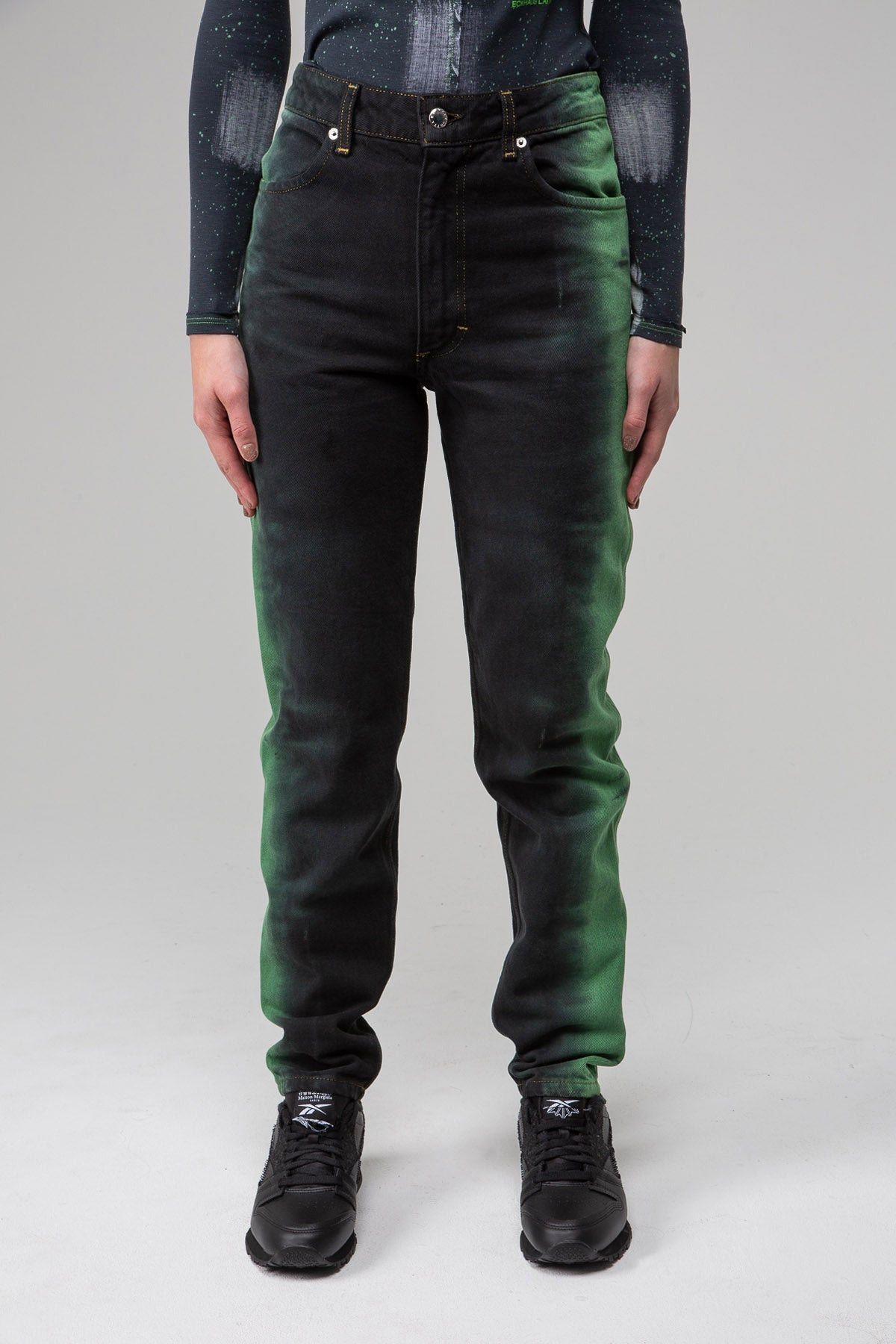 Eckhaus Latta $450 Eckhaus Latta El Jeans Size US 27 - 2 Thumbnail