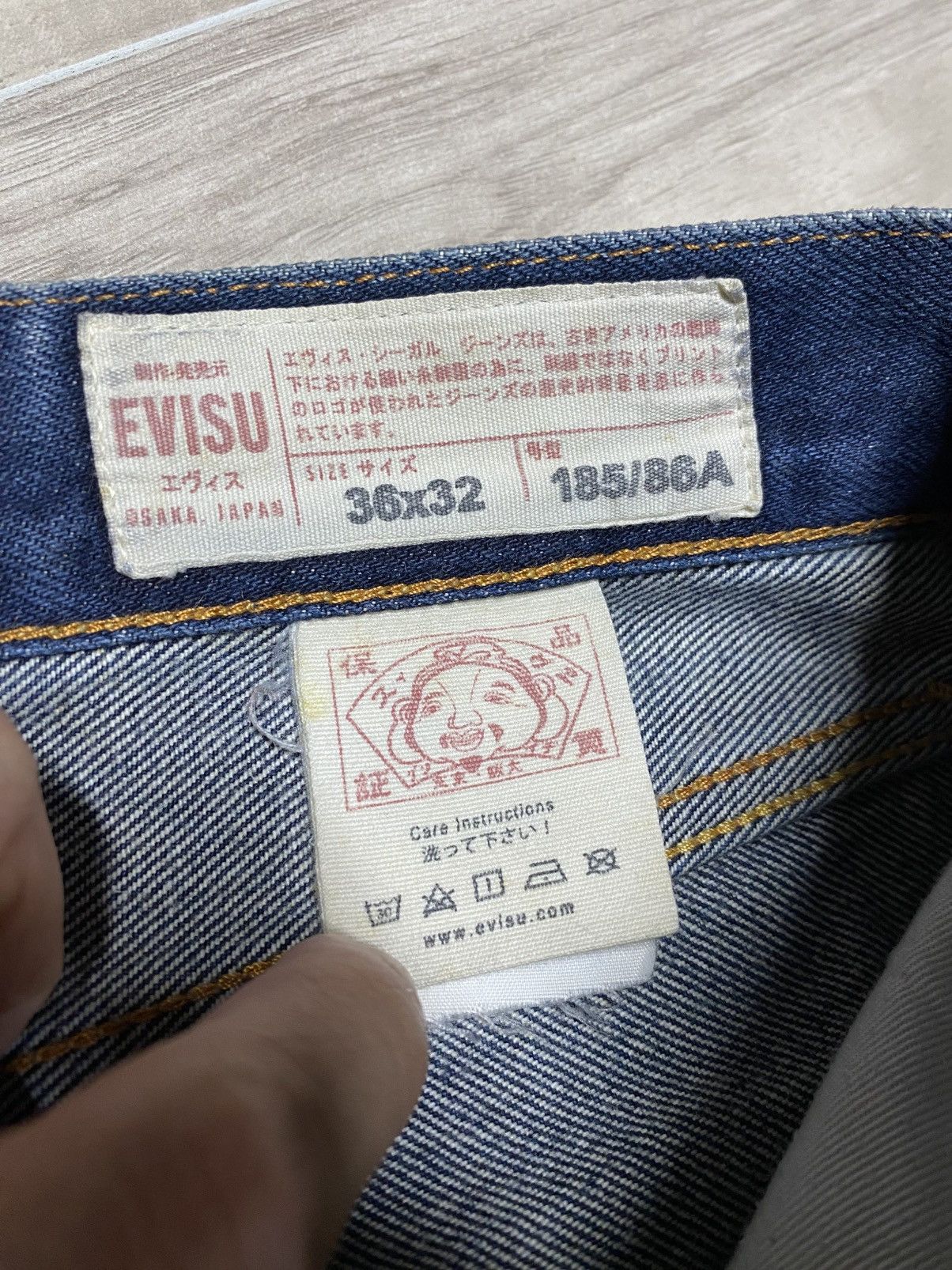 Evisu Vintage Evisu Japanese Denim Y2K Men’s Jeans Size 35 Size US 35 - 9 Thumbnail