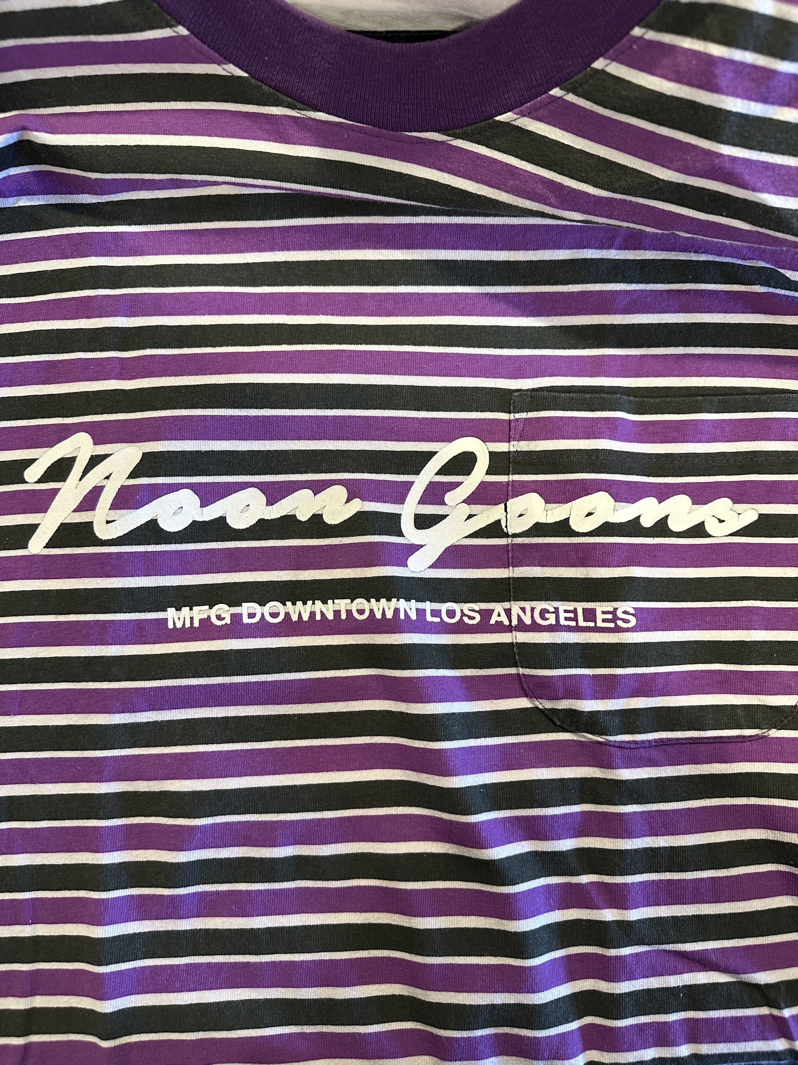 Noon Goons Purple Striped Noon Goons long sleeve pocket t shirt Size US M / EU 48-50 / 2 - 3 Thumbnail
