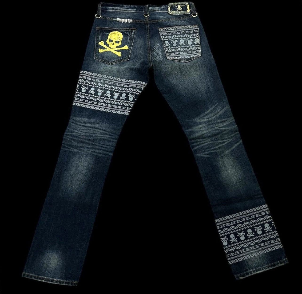 mastermind mindblow ダブルウエスト デニム M mastermind ダブル