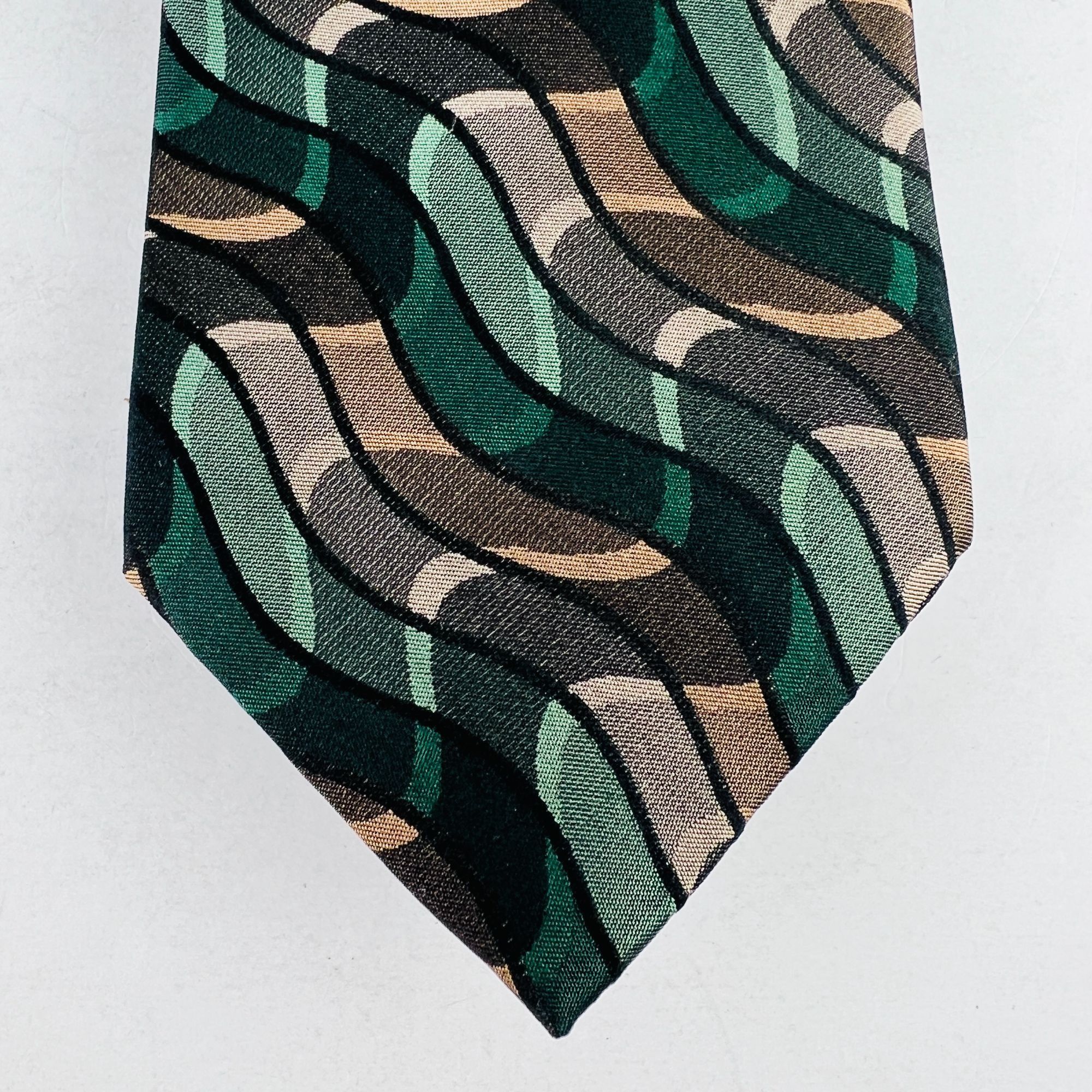 Arrow ARROW Army Camo Camoflage Design Necktie Tie 100% Silk Size ONE SIZE - 3 Thumbnail