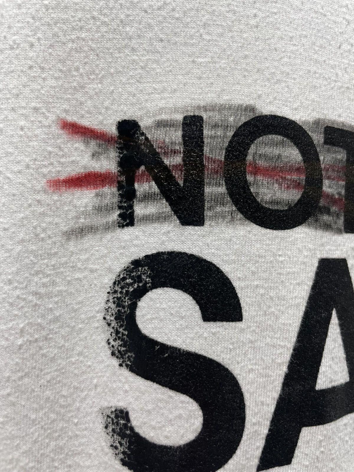 Vintage NOT TODAY SATAN not strikethrough statement text art joke Size US L / EU 52-54 / 3 - 5 Thumbnail