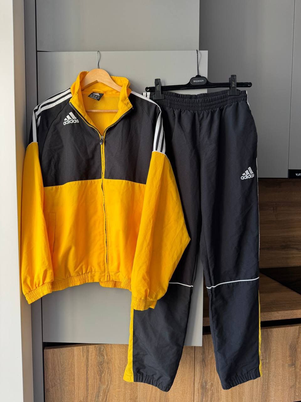 Adidas Rare 90s Adidas Track Suit Jacket Pants Vintage Y2K Size US S / EU 44-46 / 1 - 1 Thumbnail