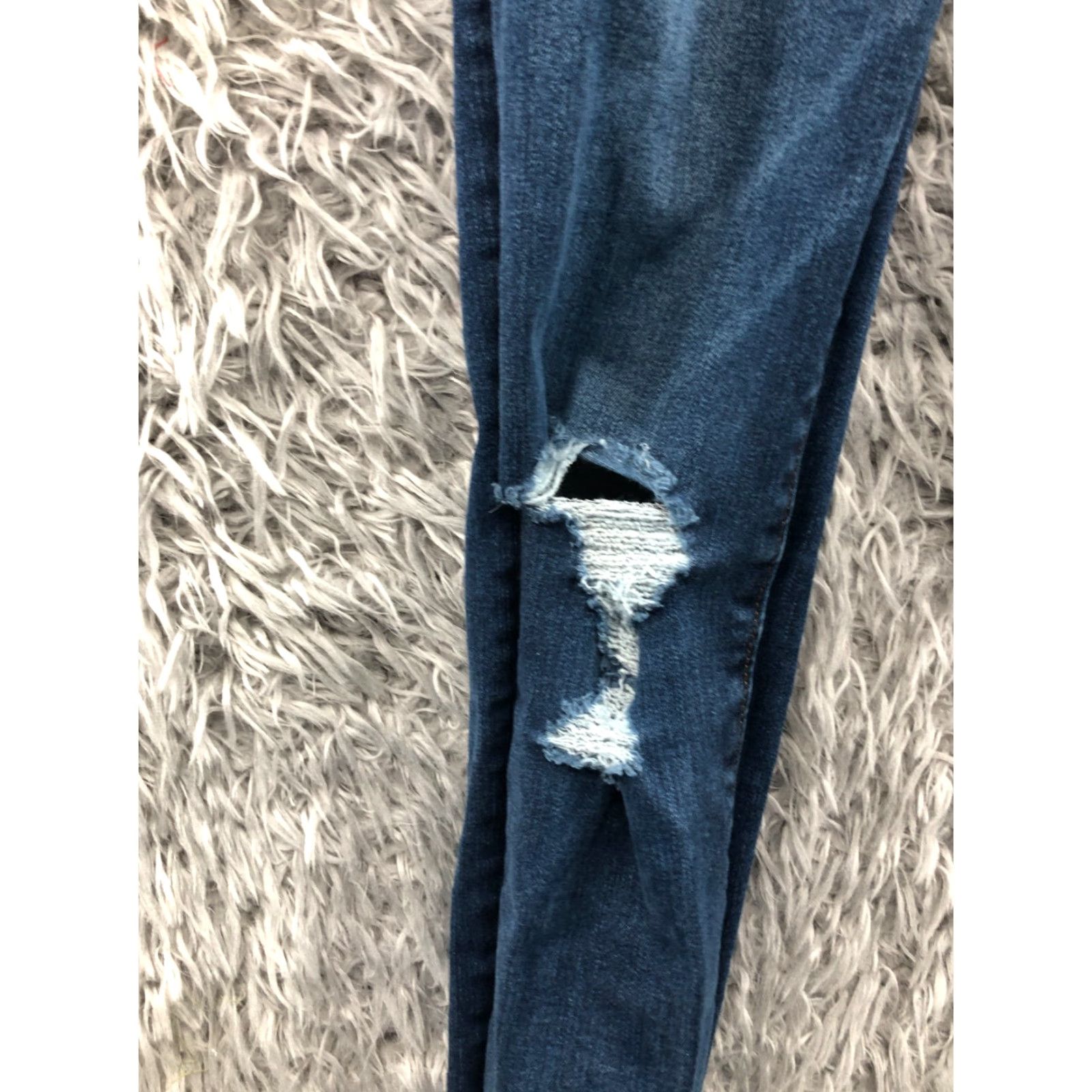 Abercrombie & Fitch Abercrombie & Fitch Simone High Rise Super Skinny Jeans Size 2 Long Womens Blue Size 26" / US 2 / IT 38 - 6 Thumbnail