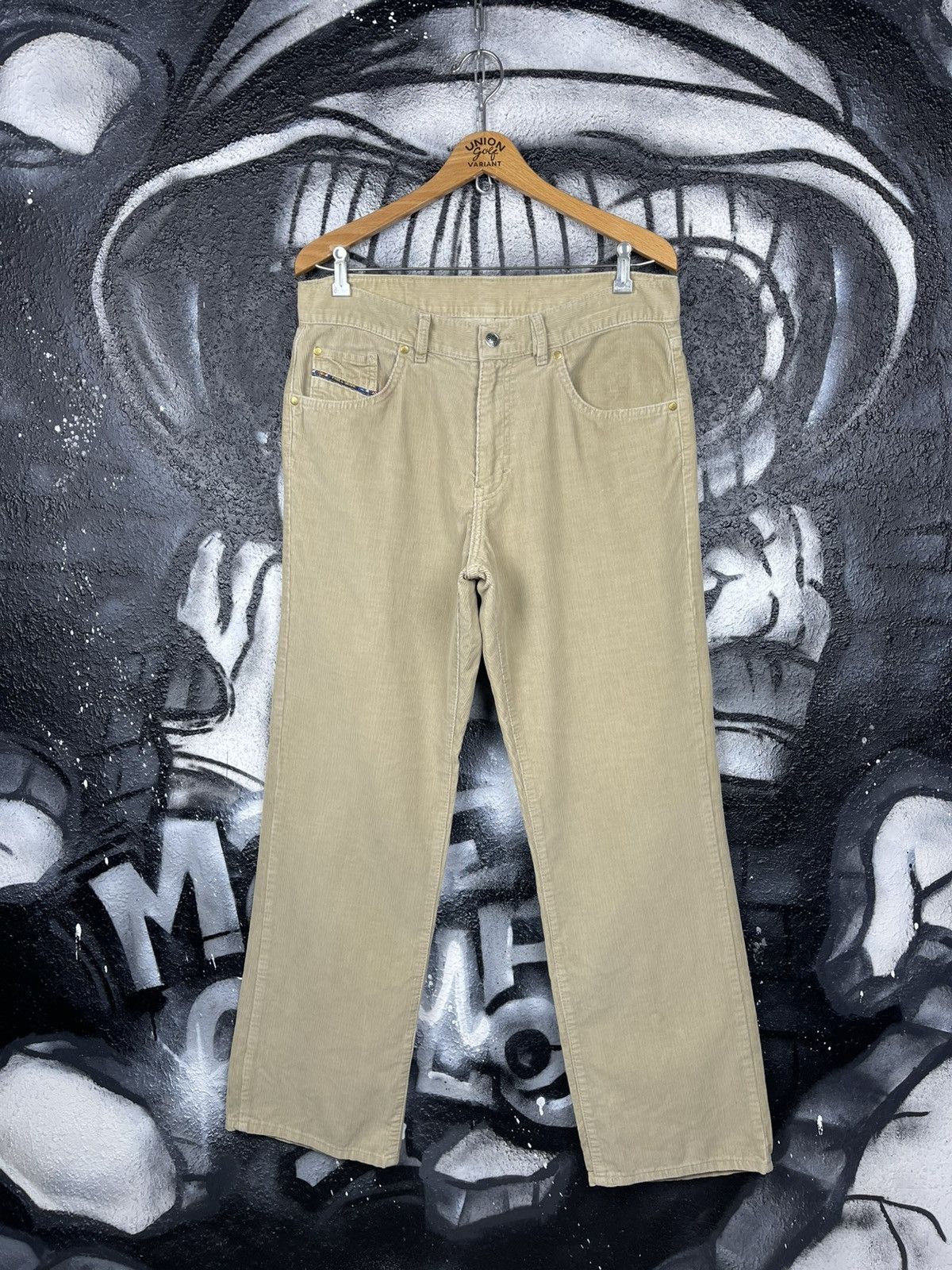 Paul & Shark Paul & Shark Beige Corduroy Casual Pants Men’s Size 33 Size US 33 - 3 Thumbnail