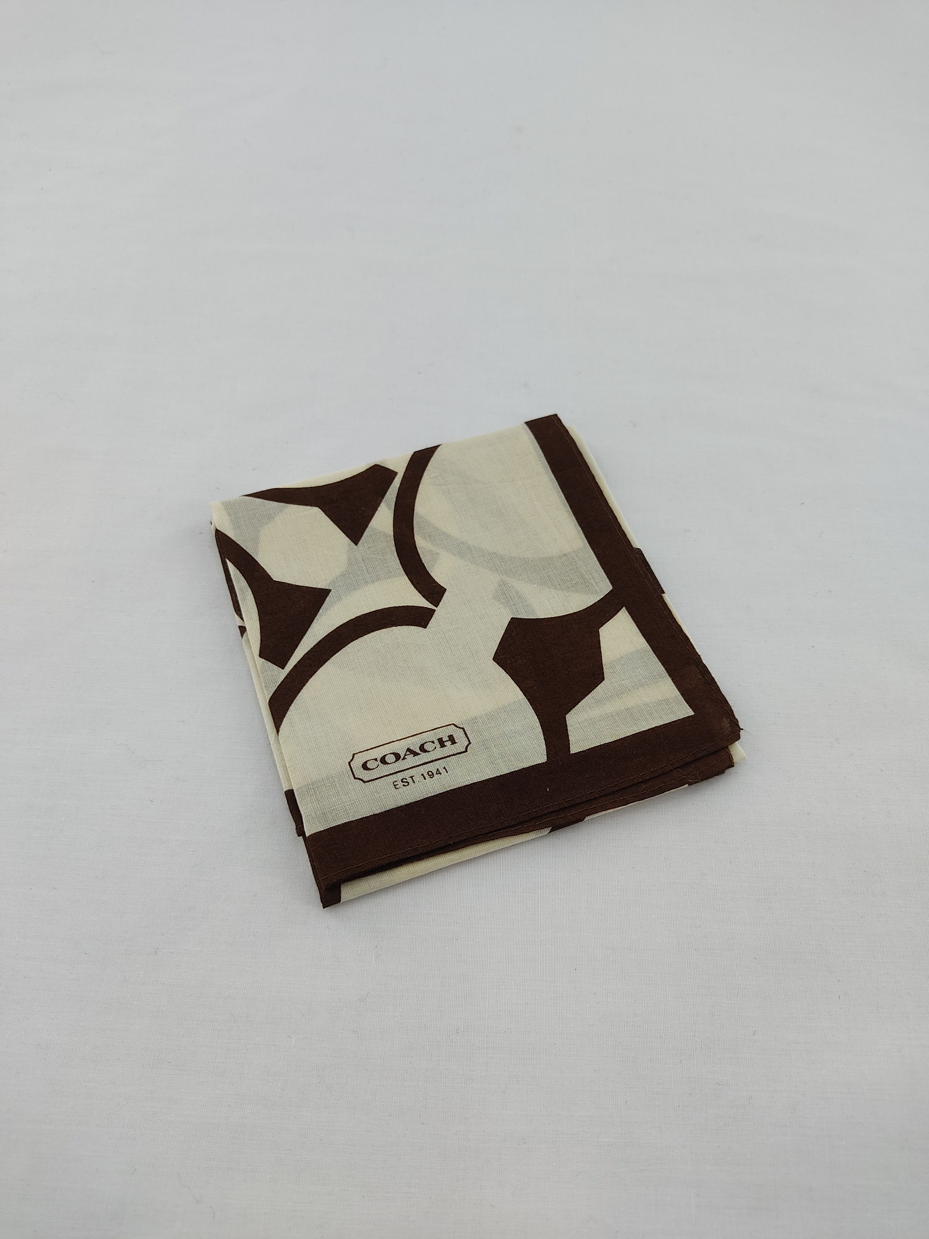 Coach × Vintage Coach Handkerchief / Neckwear / Bandana Size ONE SIZE - 2 Thumbnail