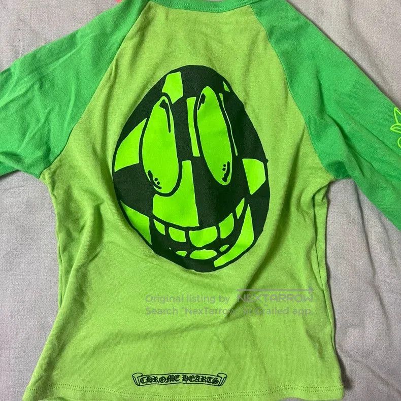 Chrome Hearts Chrome Hearts Green Long Sleeve T-Shirt. Size US S / EU 44-46 / 1 - 3 Thumbnail