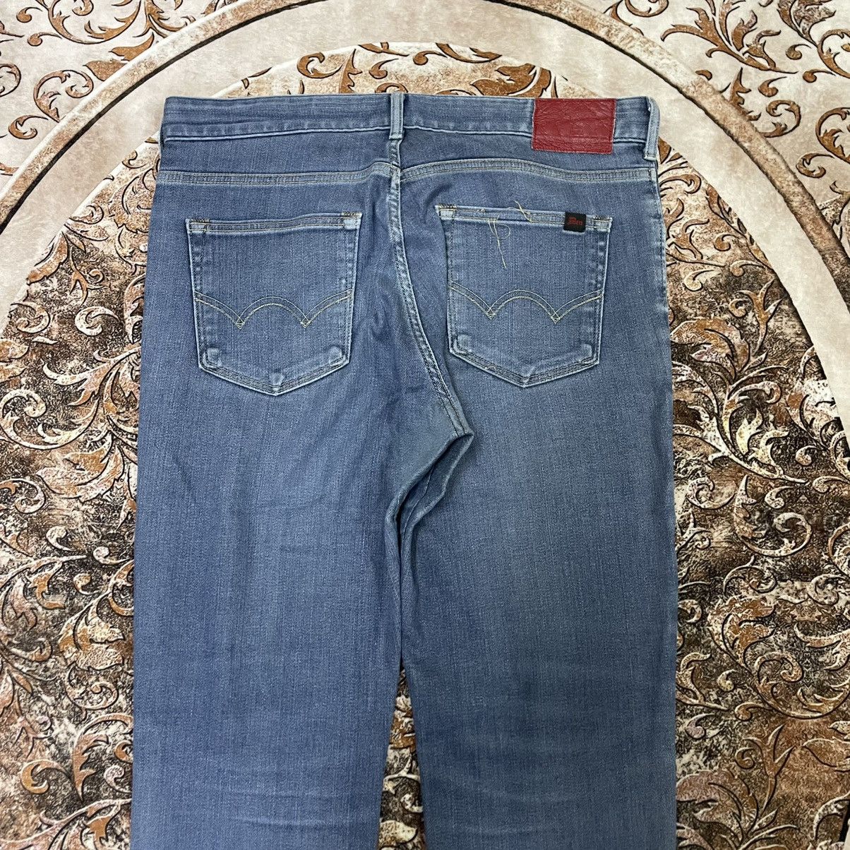 Edwin 🔥Vintage Edwin Jersey Washed Slim Fit Distress Denim Jeans Size US 36 / EU 52 - 5 Thumbnail