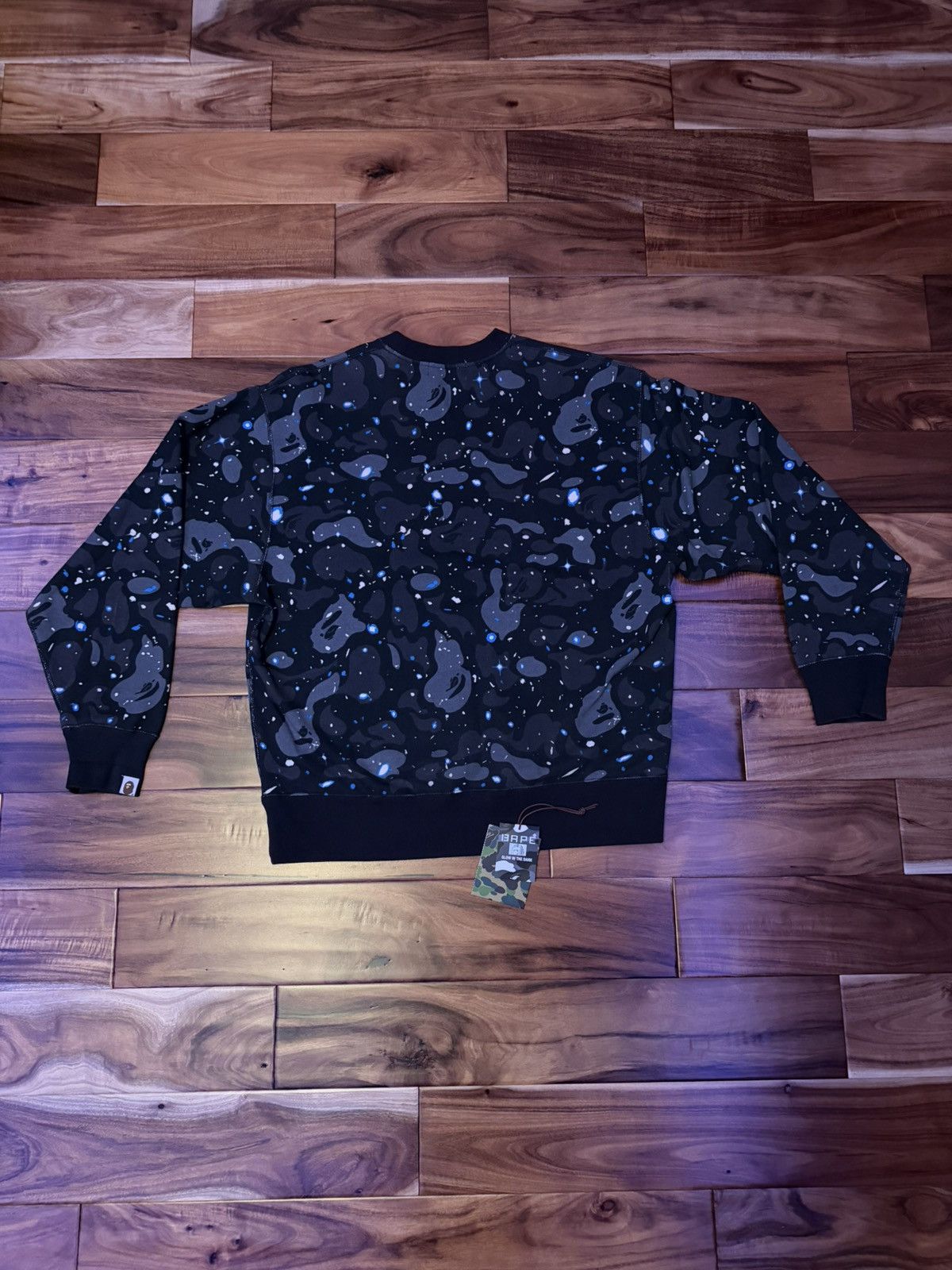 Bape Bape Space Camo Crewneck Size L Size US L / EU 52-54 / 3 - 2 Thumbnail