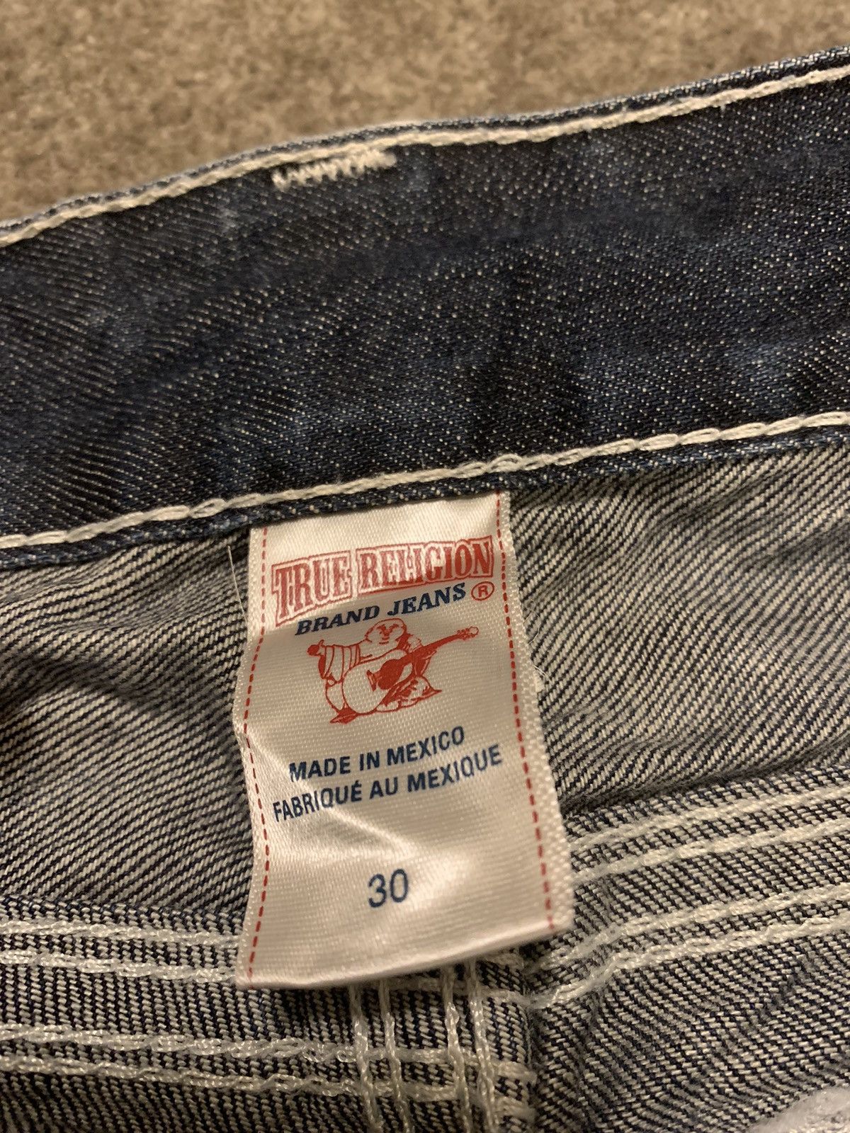 True Religion True Religion Y2K Denim Jeans Straight Cut Size US 30 / EU 46 - 7 Thumbnail