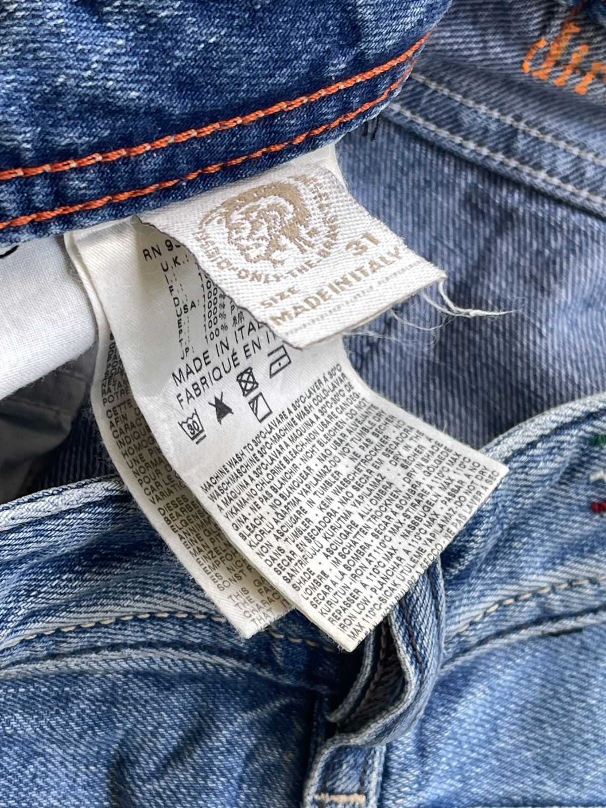 Diesel Diesel Dirty Now Age Regular Bootcut Flare Denim Size US 32 / EU 48 - 14 Thumbnail