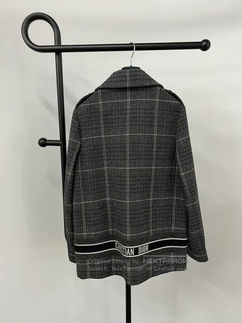 Dior Dior Double-breasted embroidered woollen coat Size XS / US 0-2 / IT 36-38 - 3 Thumbnail