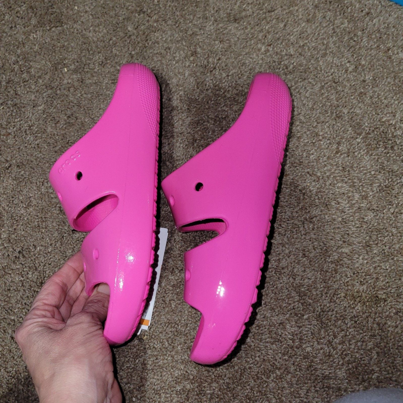 Crocs Crocs Classic Sz 3/5 Unisex Adults Slip-On Slide Sandal Size US 5 / IT 35 - 4 Thumbnail