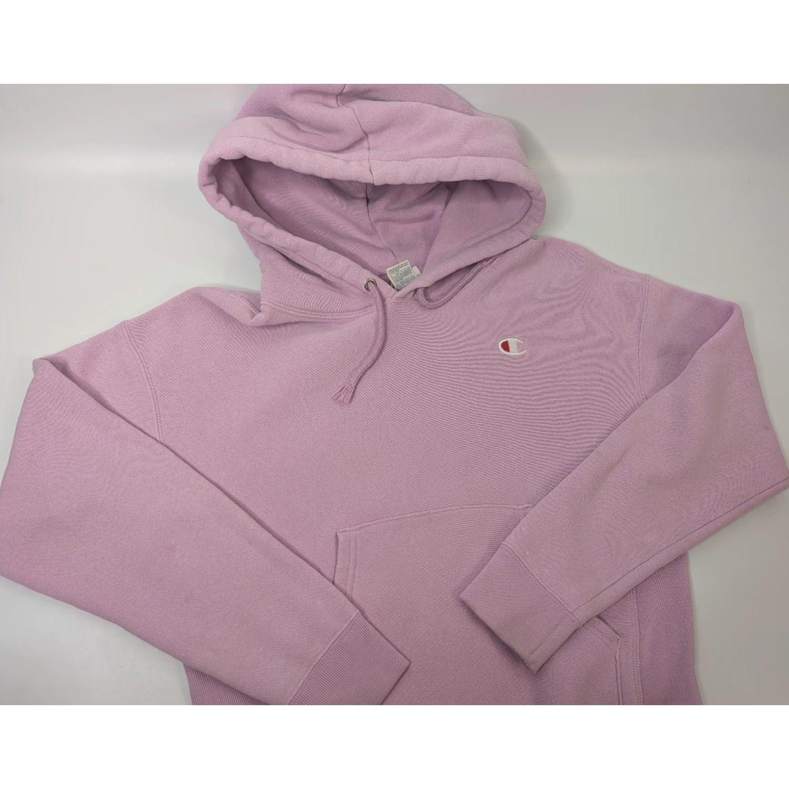 Champion VINTAGE Champion Reverse Weave Hoodie Women's Small Pink Pullover Hooded Sweatshirt Size S / US 4 / IT 40 - 2 Thumbnail