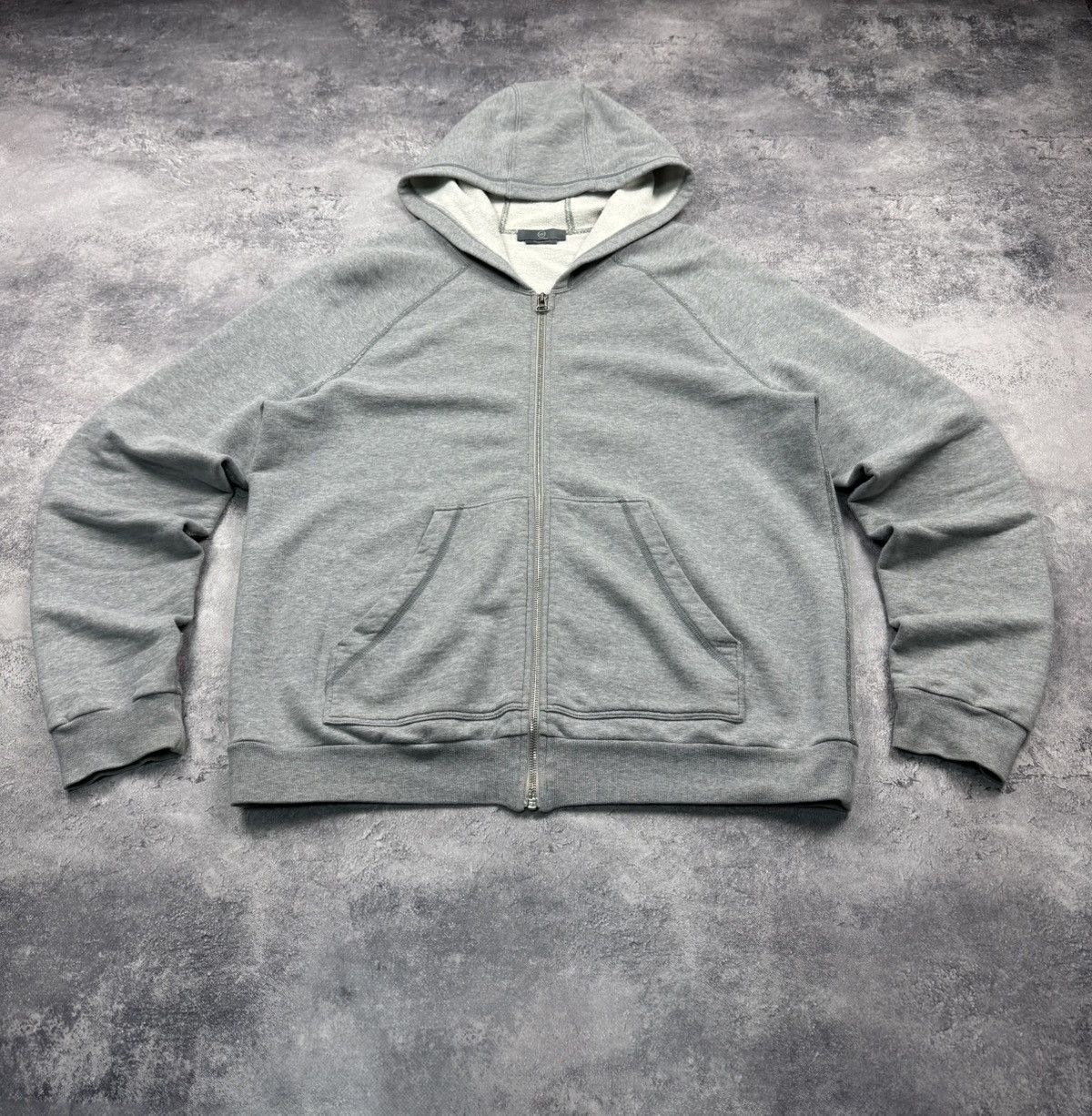 Alexander McQueen Alexander McQueen Grey Zip Up Hoodie Big Logo Authentic Size US XL / EU 56 / 4 - 11 Thumbnail