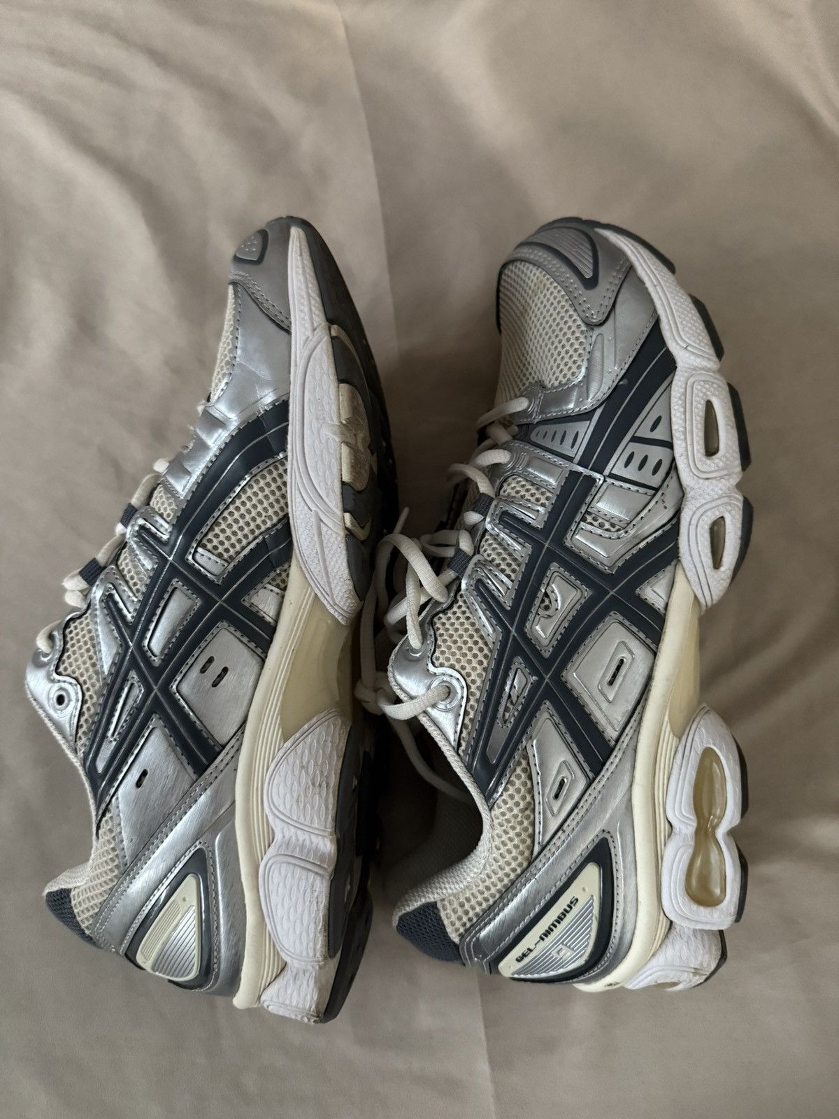 Asics Asics Gel-Nimbus 9 Pure Silver Metropolis Size US 10.5 / EU 43-44 - 4 Thumbnail