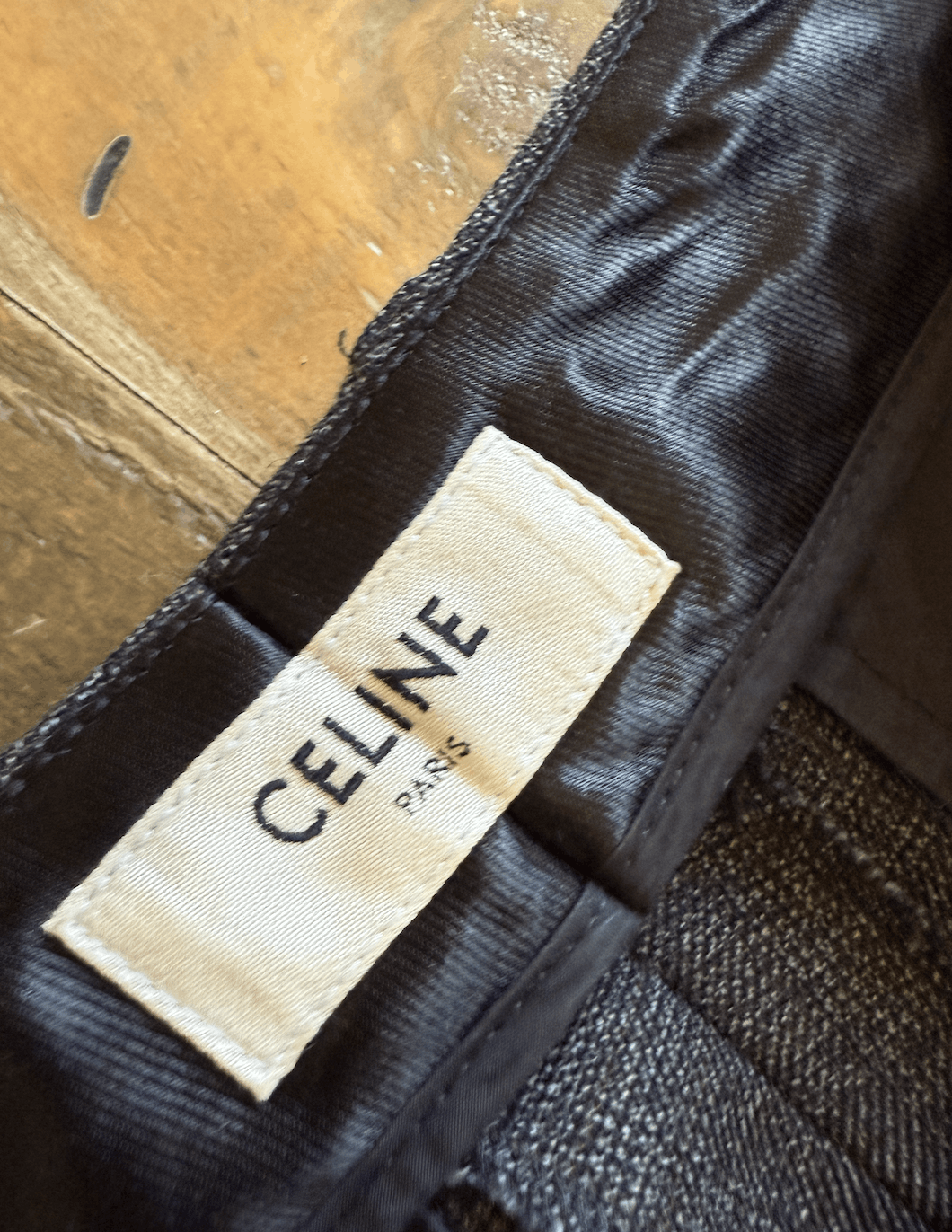 Celine Celine Men's Prince-Of-Wales Checked Trousers Size 48R - 3 Thumbnail