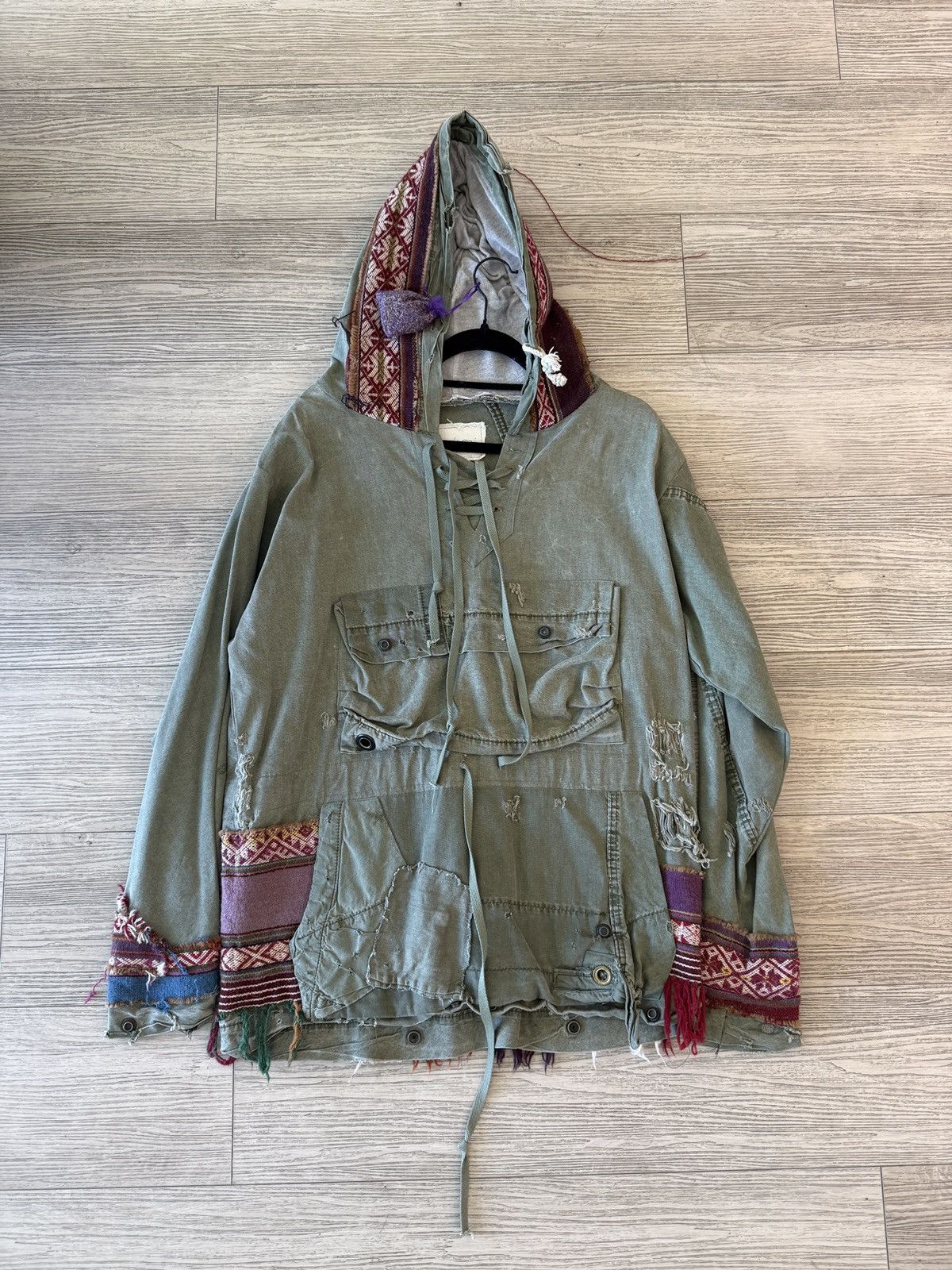 Greg Lauren Greg Lauren 1/1 “Army Tent Hooded Parka” Size US S / EU 44-46 / 1 - 1 Thumbnail