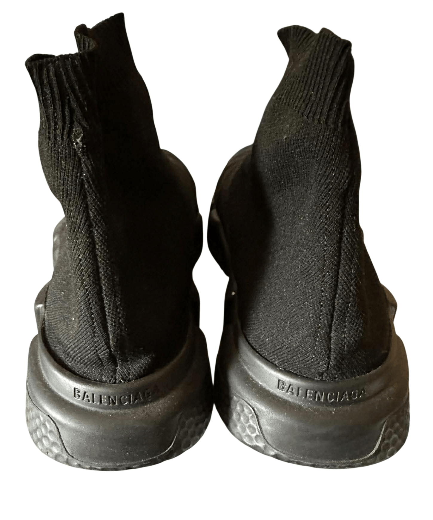 Balenciaga Balenciaga Speed Trainer 2021 All Black Size US 12 / EU 45 - 6 Thumbnail