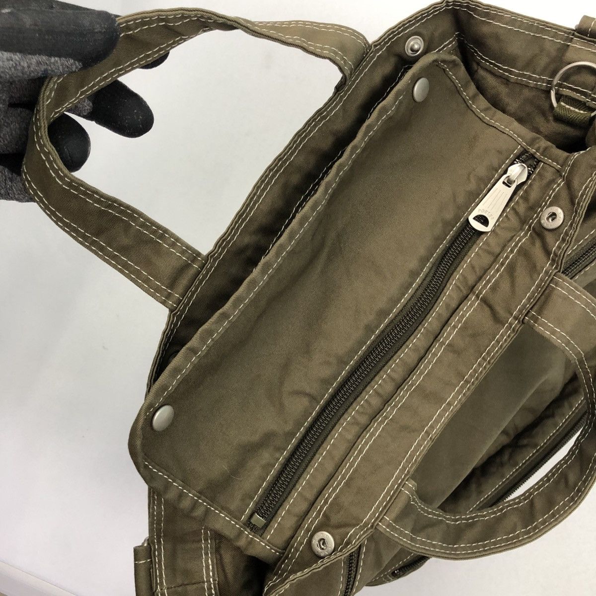 Porter PORTER TACTICAL CANVAS CROSSBODY CARRY BAG Size ONE SIZE - 9 Thumbnail