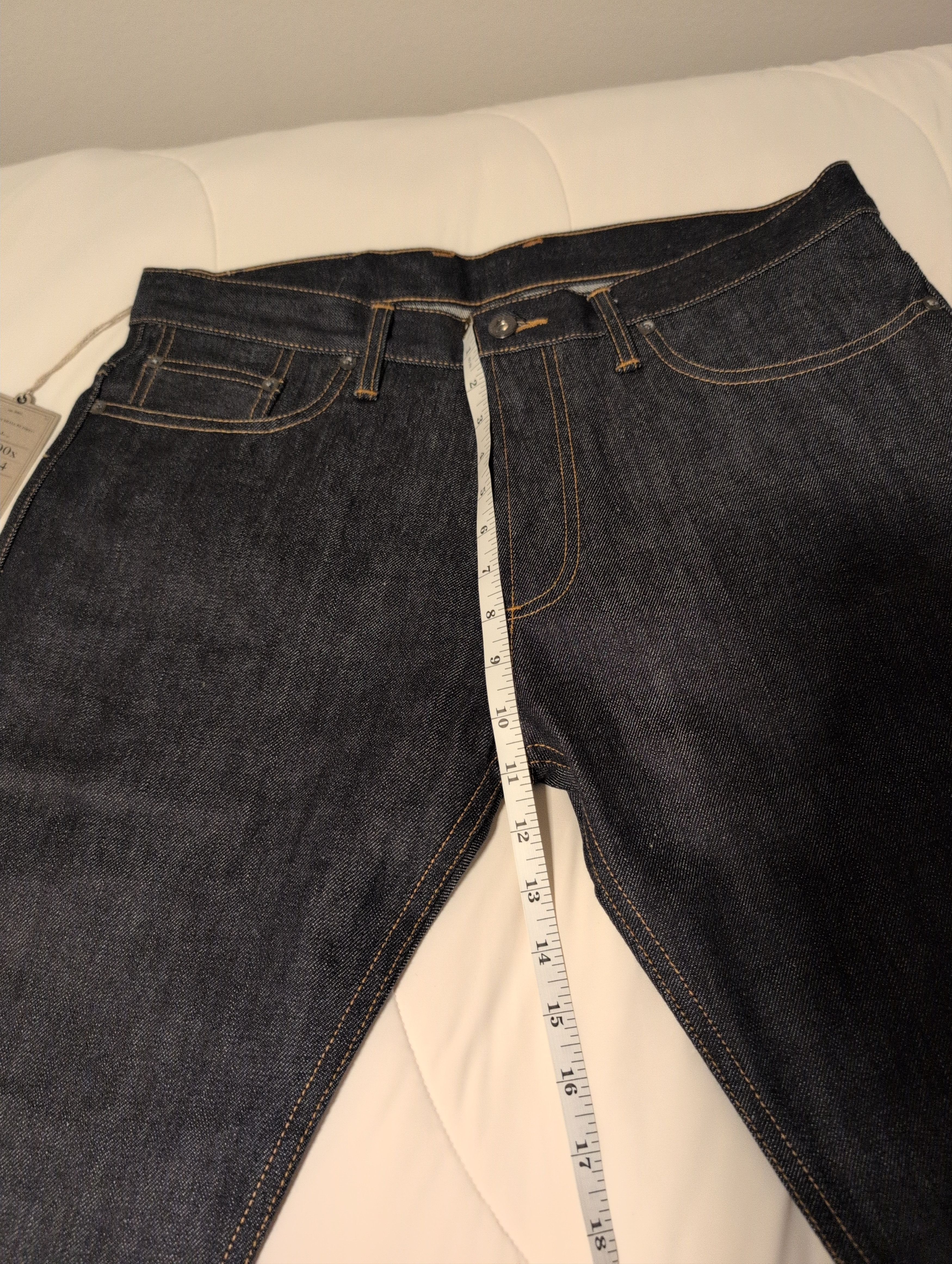 Other 3sixteen ST-100x Slim Tapered Raw Indigo Selvedge Jeans Size US 34 / EU 50 - 6 Thumbnail