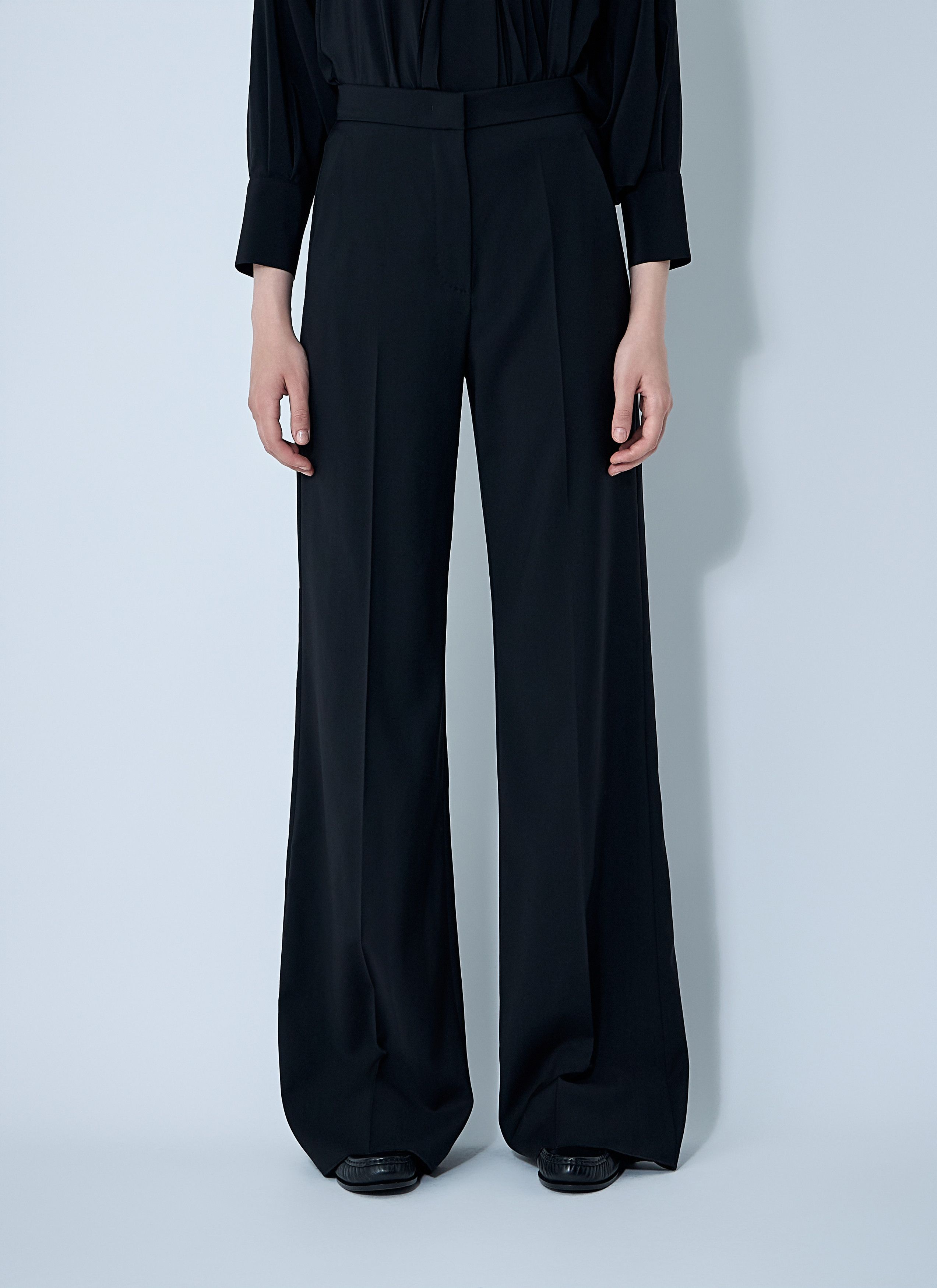 Max Mara Tailored Wool Pants Size 30" / US 8 / IT 44 - 1 Thumbnail