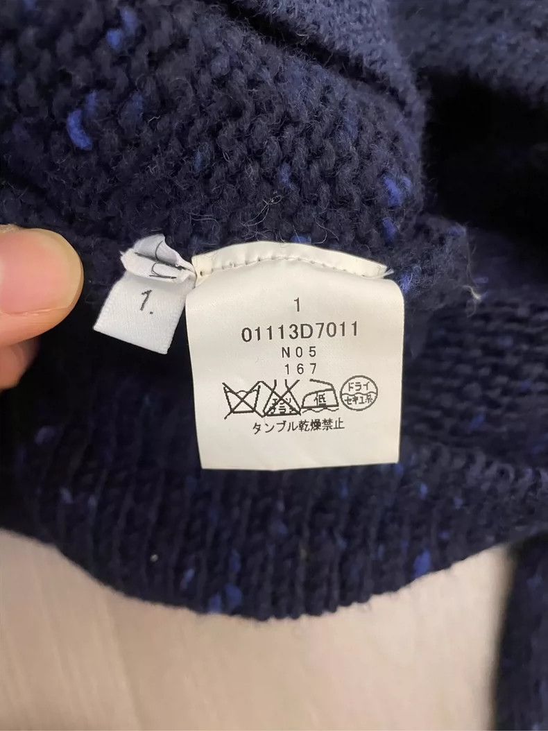 Thom Browne Thom Browne size1 A four-striped wool sweater in Tibetan an Size US S / EU 44-46 / 1 - 6 Thumbnail