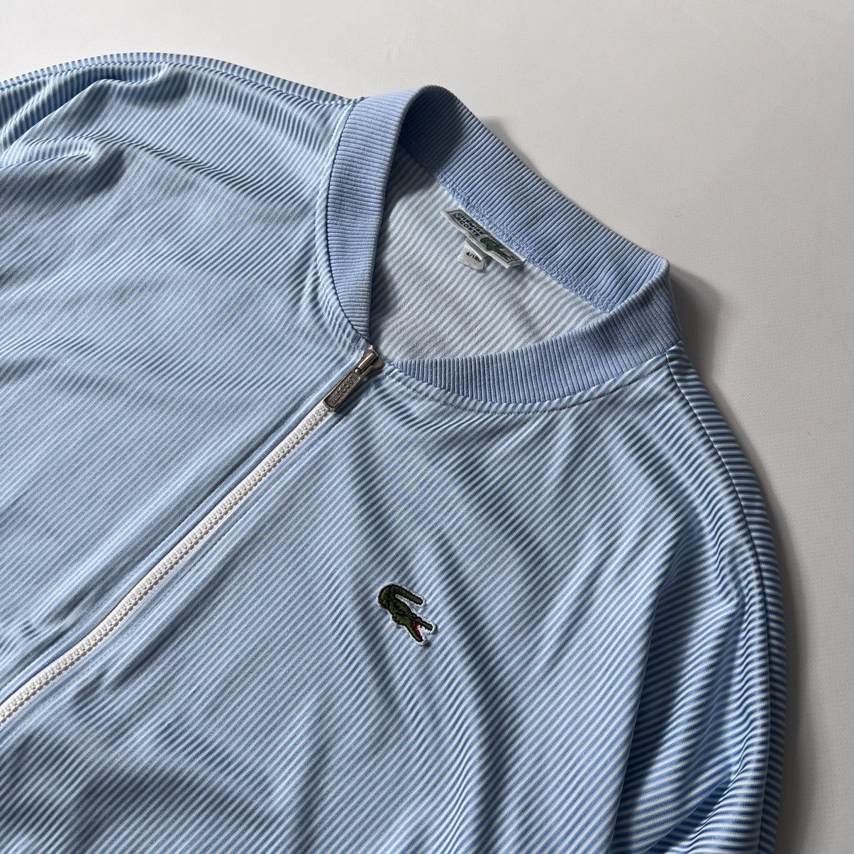 Lacoste Lacoste vintage stripped lightweight bomber Size US L / EU 52-54 / 3 - 2 Thumbnail