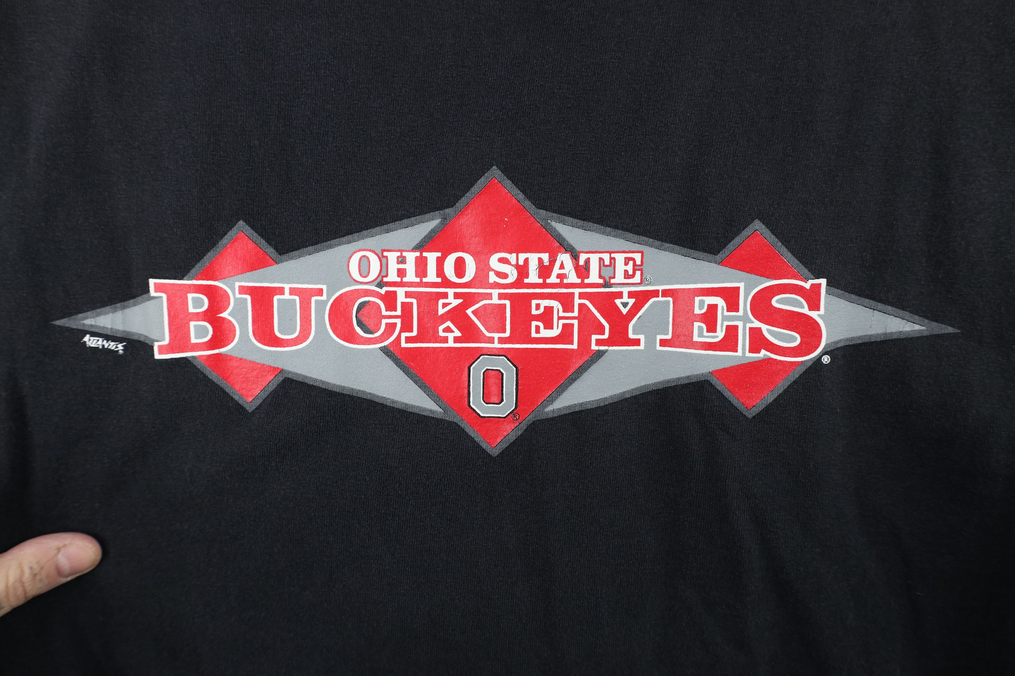 Vintage Vintage 90s Ohio State University Long Sleeve T-Shirt Cotton Size US L / EU 52-54 / 3 - 7 Thumbnail