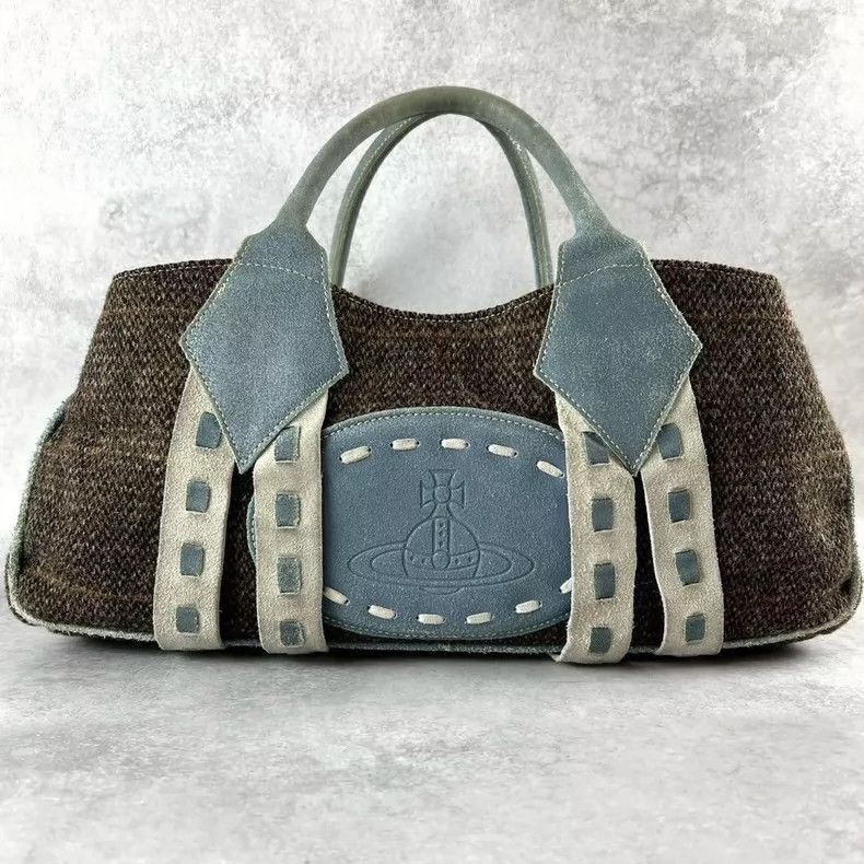 Vivienne Westwood Vivienne Westwood size os Smog blue Boston handbag Size ONE SIZE - 1 Thumbnail