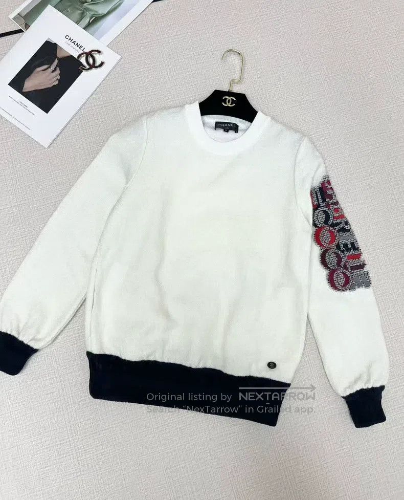 Chanel Chanel White sweatshirt Size XS / US 0-2 / IT 36-38 - 2 Thumbnail