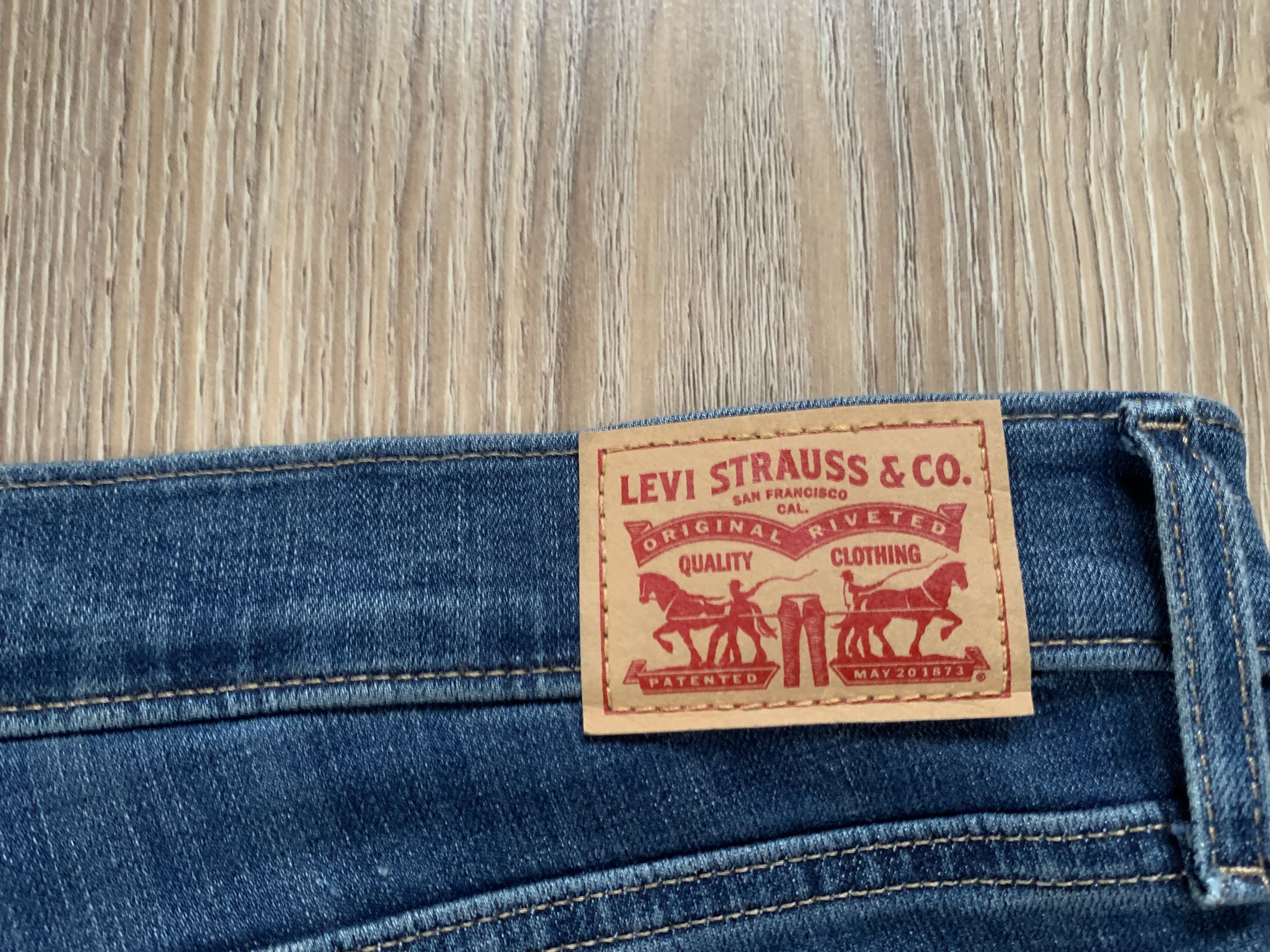 Levi's Levis 311 Blue Skinny Jeans Size 33" - 6 Thumbnail