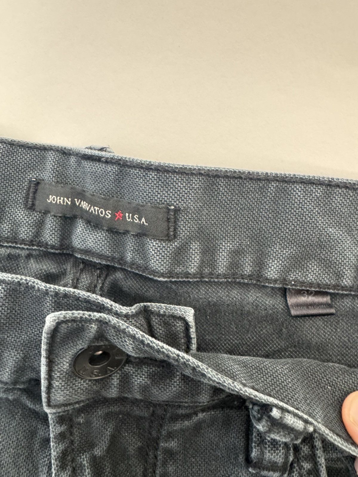 John Varvatos John Vavartos Vintage Denim Jeans Size US 32 / EU 48 - 2 Thumbnail