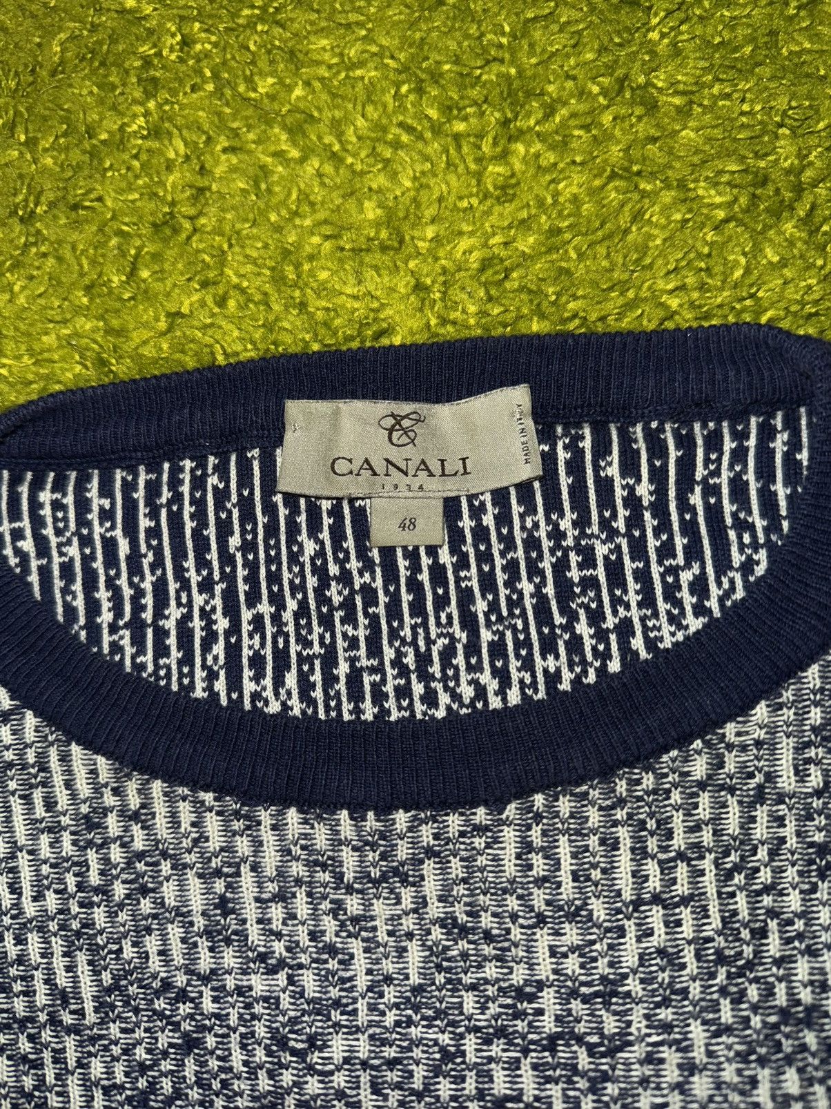 Canali × Designer Canali Italian Luxury sweater Size US M / EU 48-50 / 2 - 4 Thumbnail