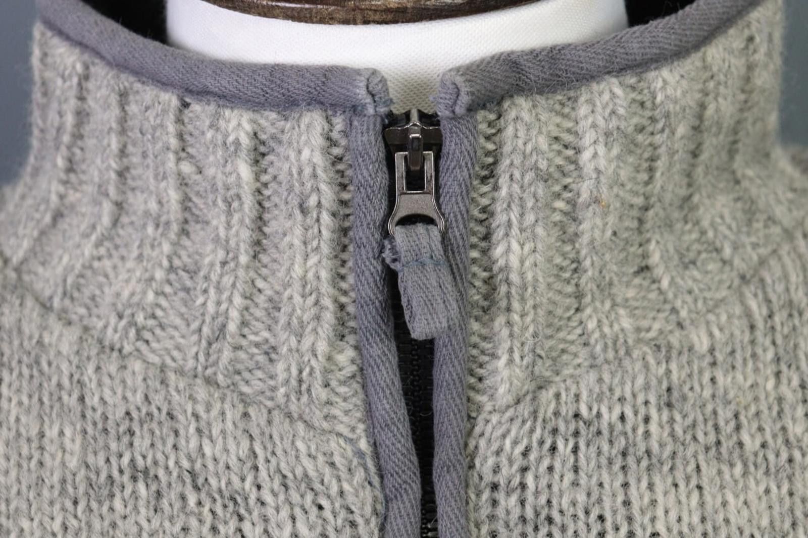Designer Pachamama Grey / Brown Colorblock Full Zip Jacket Size M/L Size US L / EU 52-54 / 3 - 6 Thumbnail