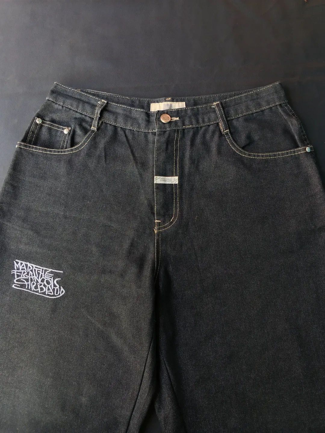 Marithe + Francois Girbaud Vintage Marithe Francios Girbaud Jeans Size US 32 / EU 48 - 2 Thumbnail