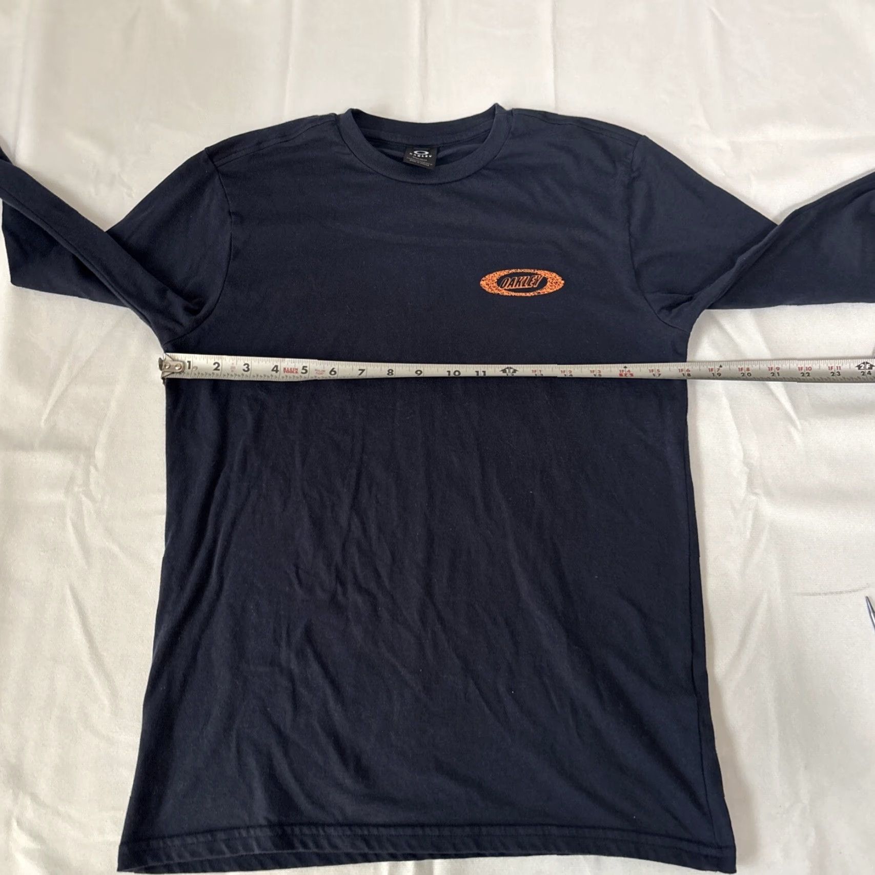 Oakley Oakley T-Shirt Men XS Long Sleeve Ellipse Graphic Blue Size US XS / EU 42 / 0 - 4 Thumbnail