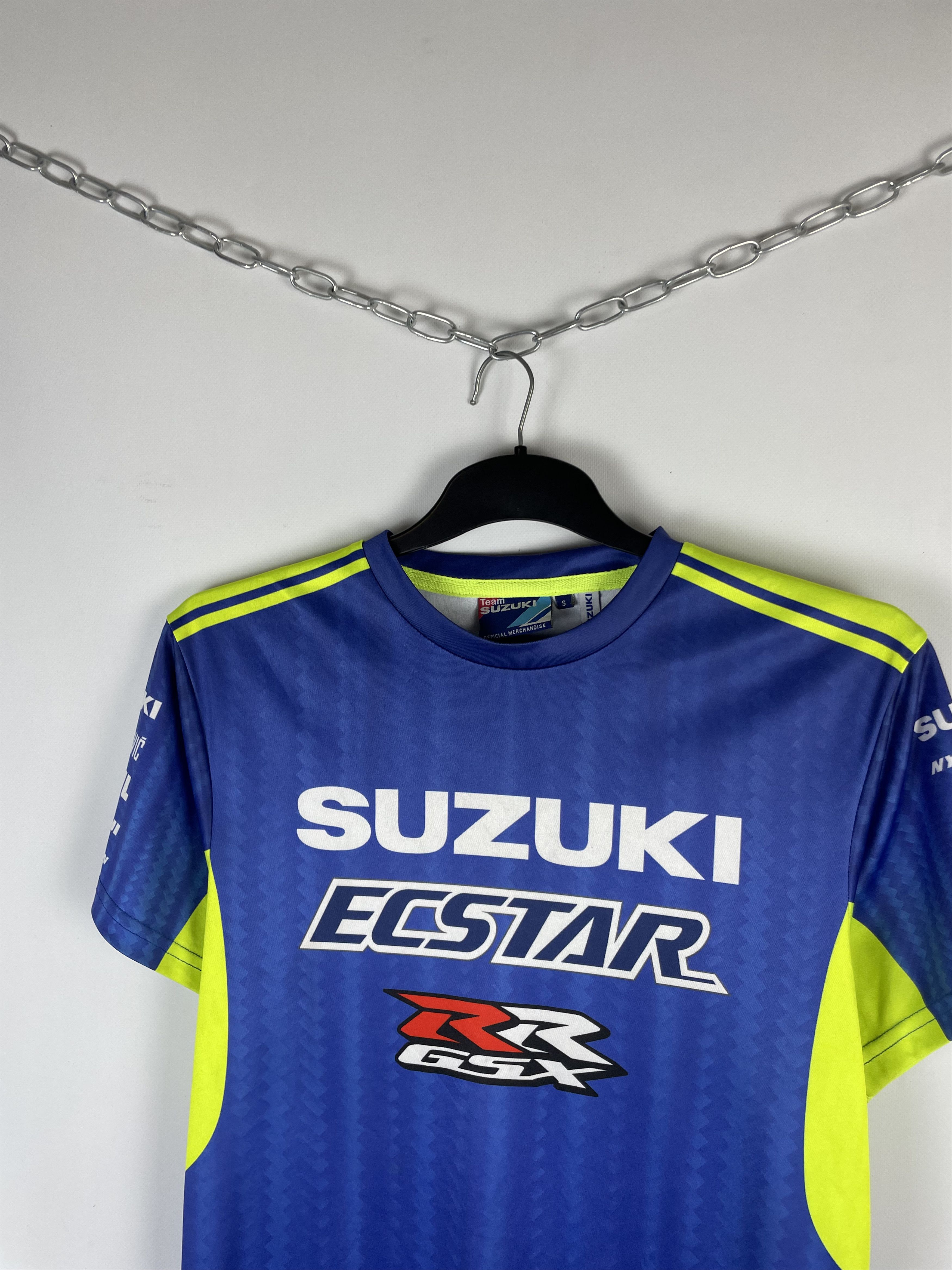 Japanese Brand Vintage Y2K Suzuki Ecstar Racing T-shirt Streetwear Size US S / EU 44-46 / 1 - 3 Thumbnail