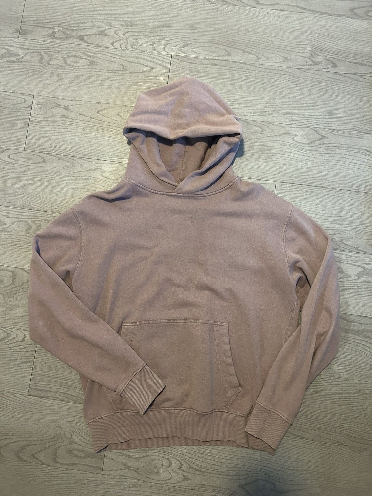 image of Sold Out Cuts Mauve Hooded Sweatshirt in Pink, Men's (Size Medium)